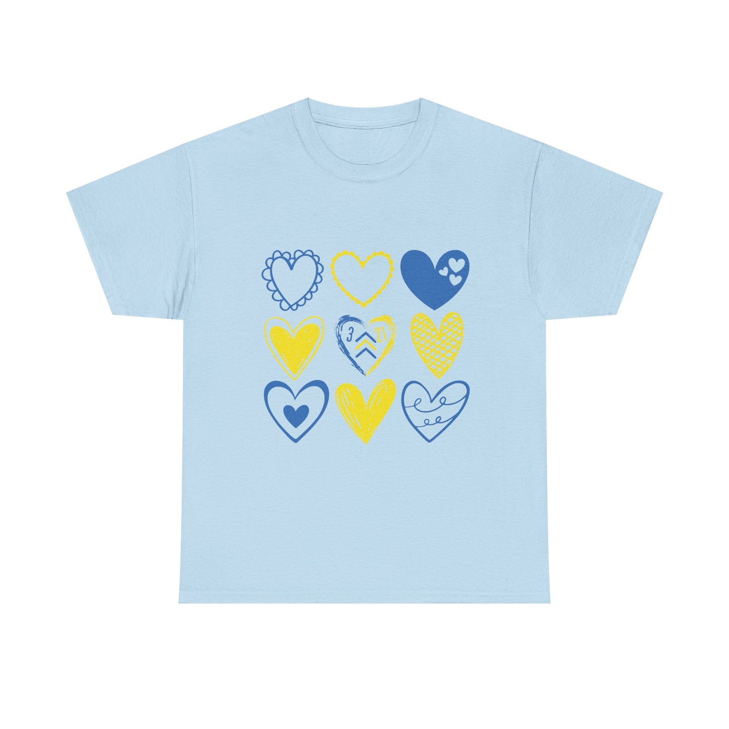 3:21 Heart Doodles Tee | Down Syndrome Awareness | Celebrate the Extra | World Down Syndrome Day