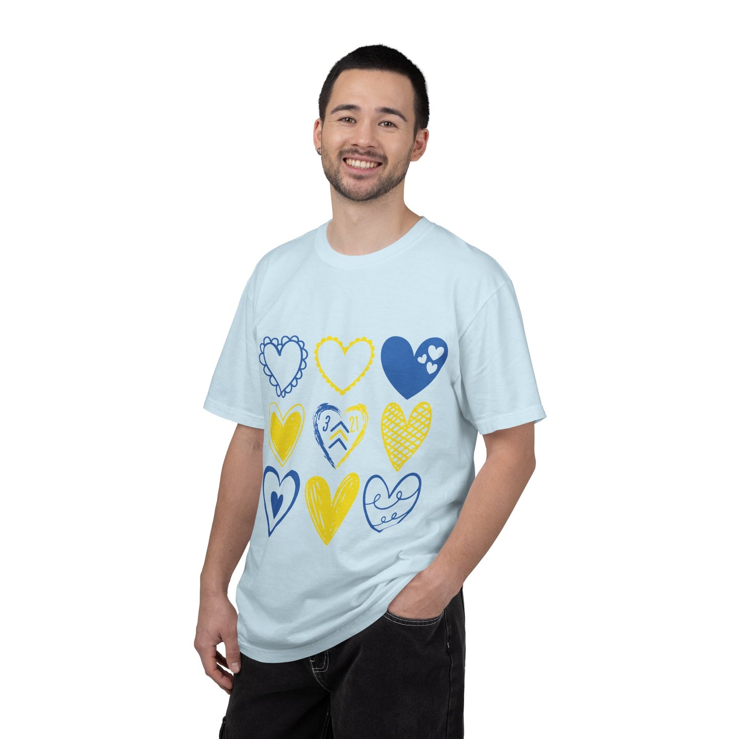 3:21 Heart Doodles Shirt  | Down Syndrome Awareness | Celebrate the Extra | World Down Syndrome Day