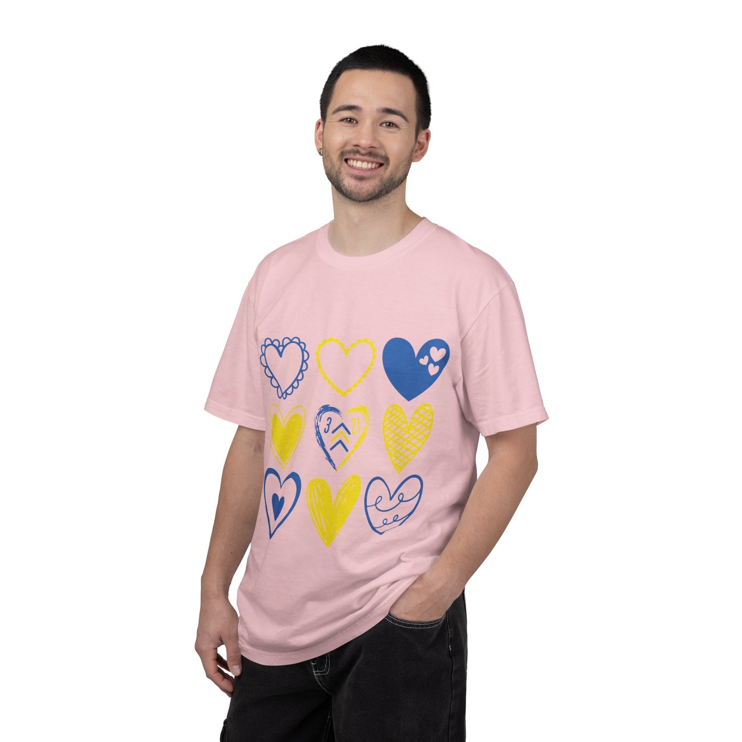 3:21 Heart Doodles Shirt  | Down Syndrome Awareness | Celebrate the Extra | World Down Syndrome Day