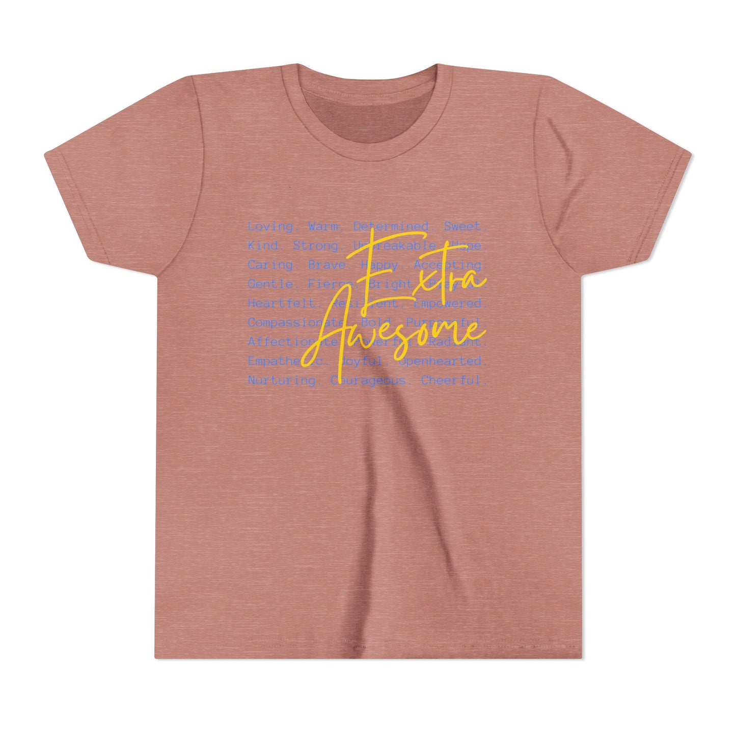 Extra Awesome 3:21 Youth Tee | Down Syndrome Awareness | Celebrate the Extra | World Down Syndrome Day