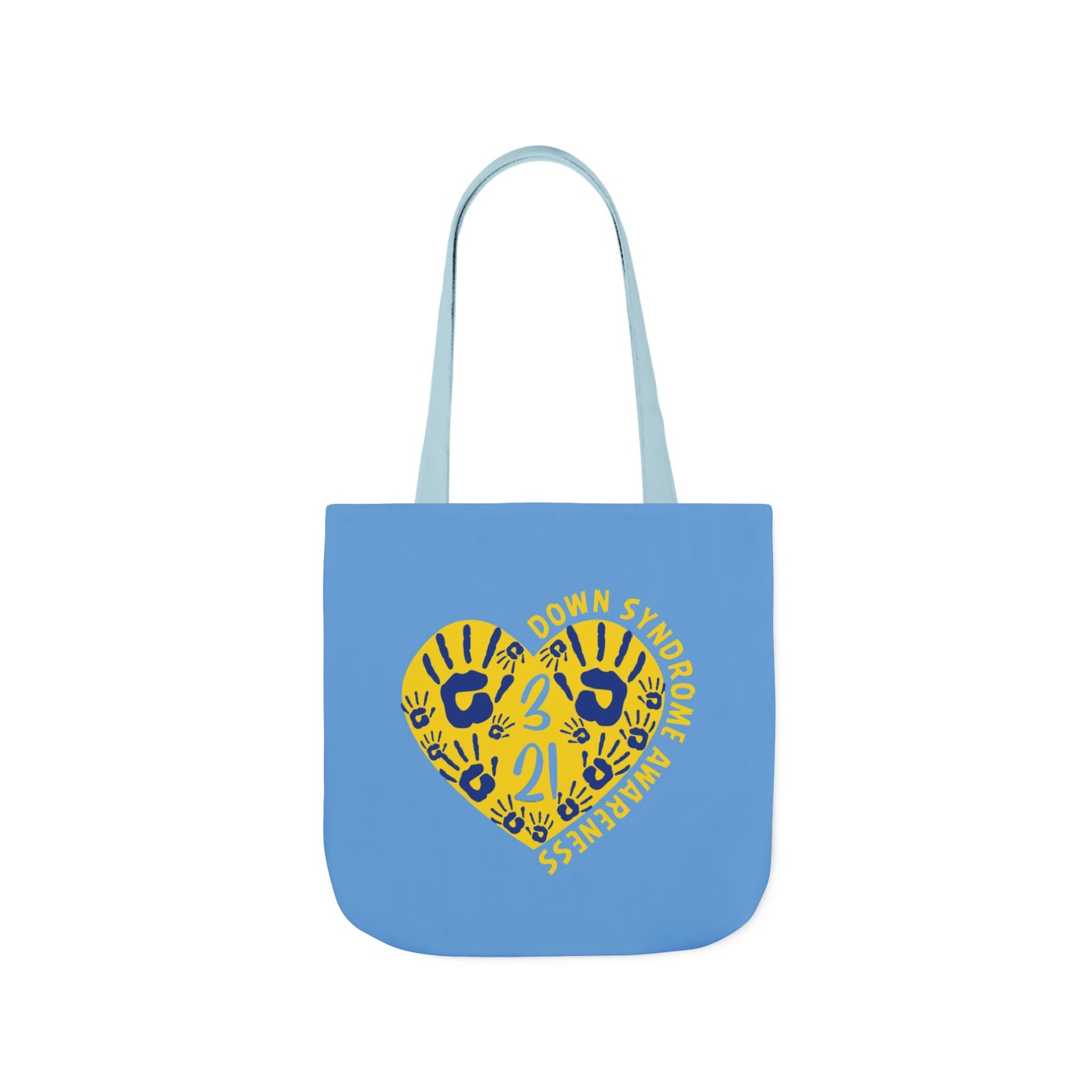 Celebrate the Extra Canvas Tote | Down Syndrome Awareness 3.21 | Trisomy 21 Bag | World Down Syndrome Day | Inclusion Tote with Color Strap Options