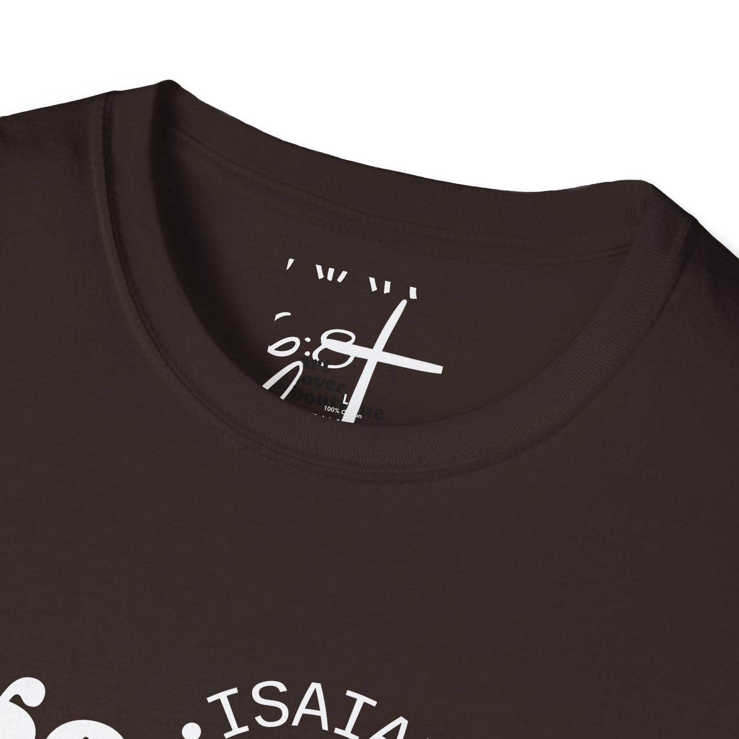 Go Send Answer Isaiah 6:8 T-Shirt | Mission Fundraiser Faith Tee | Christian Missions Shirt