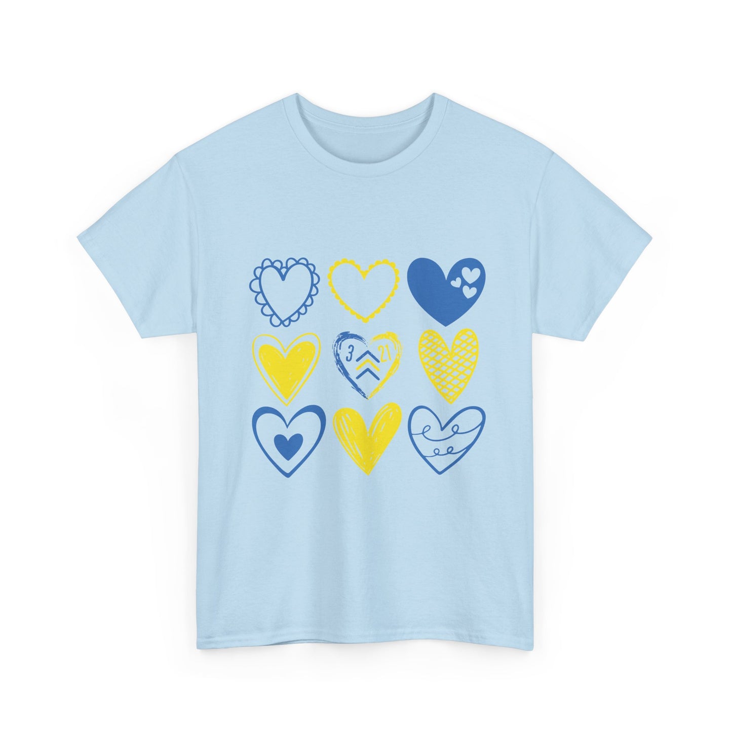 3:21 Heart Doodles Tee | Down Syndrome Awareness | Celebrate the Extra | World Down Syndrome Day