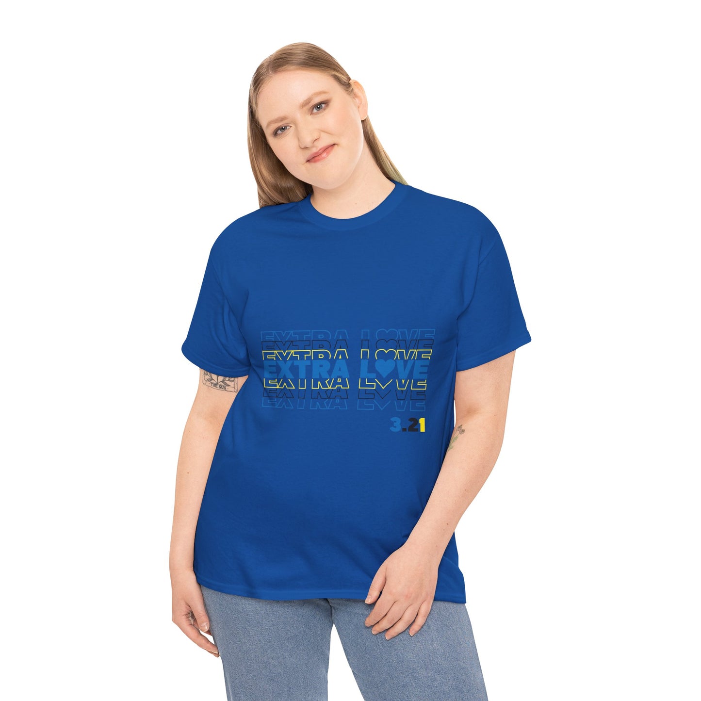 Extra Love 3:21 Tee | Down Syndrome Awareness | Celebrate the Extra | World Down Syndrome Day