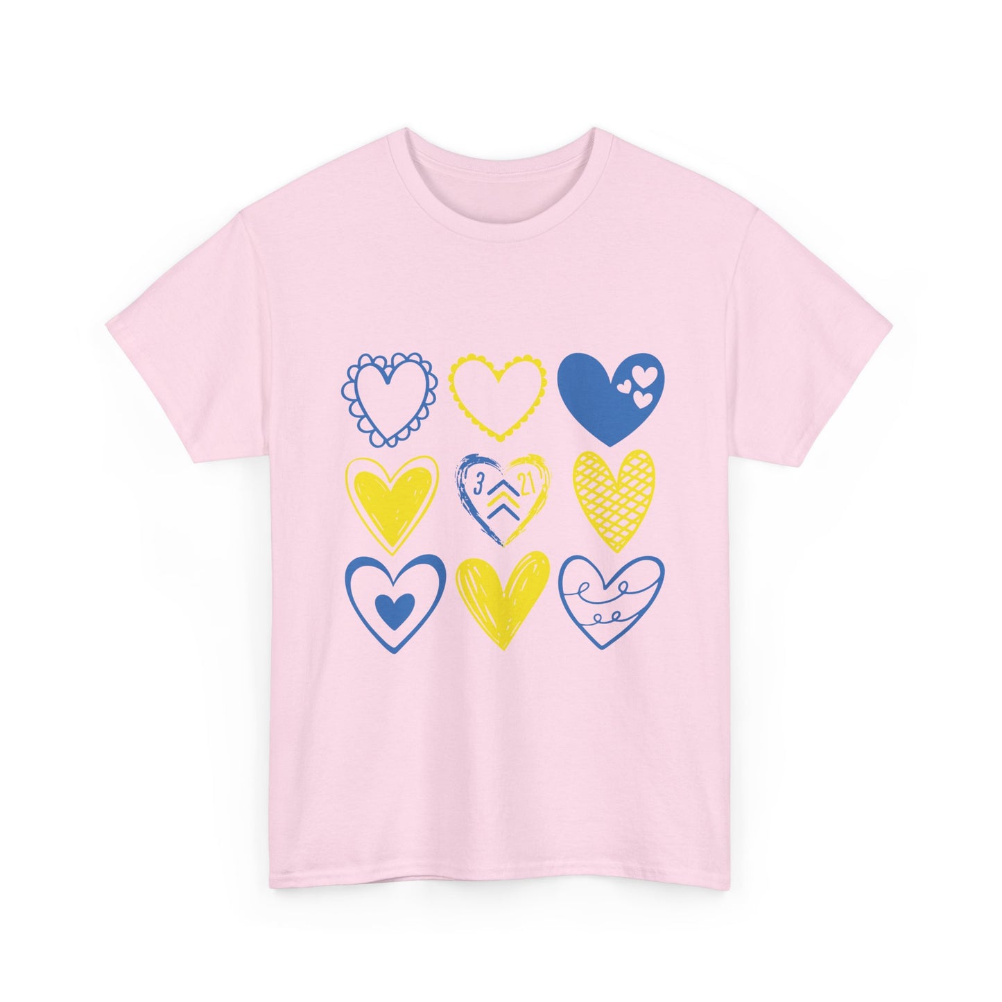 3:21 Heart Doodles Tee | Down Syndrome Awareness | Celebrate the Extra | World Down Syndrome Day