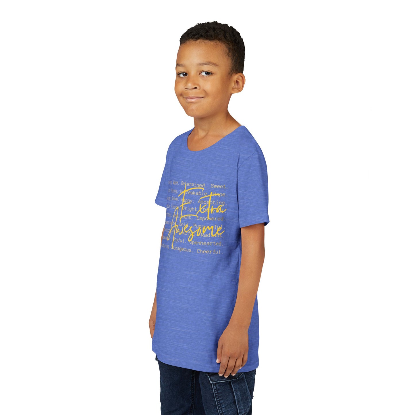 Extra Awesome 3:21 Youth Tee | Down Syndrome Awareness | Celebrate the Extra | World Down Syndrome Day