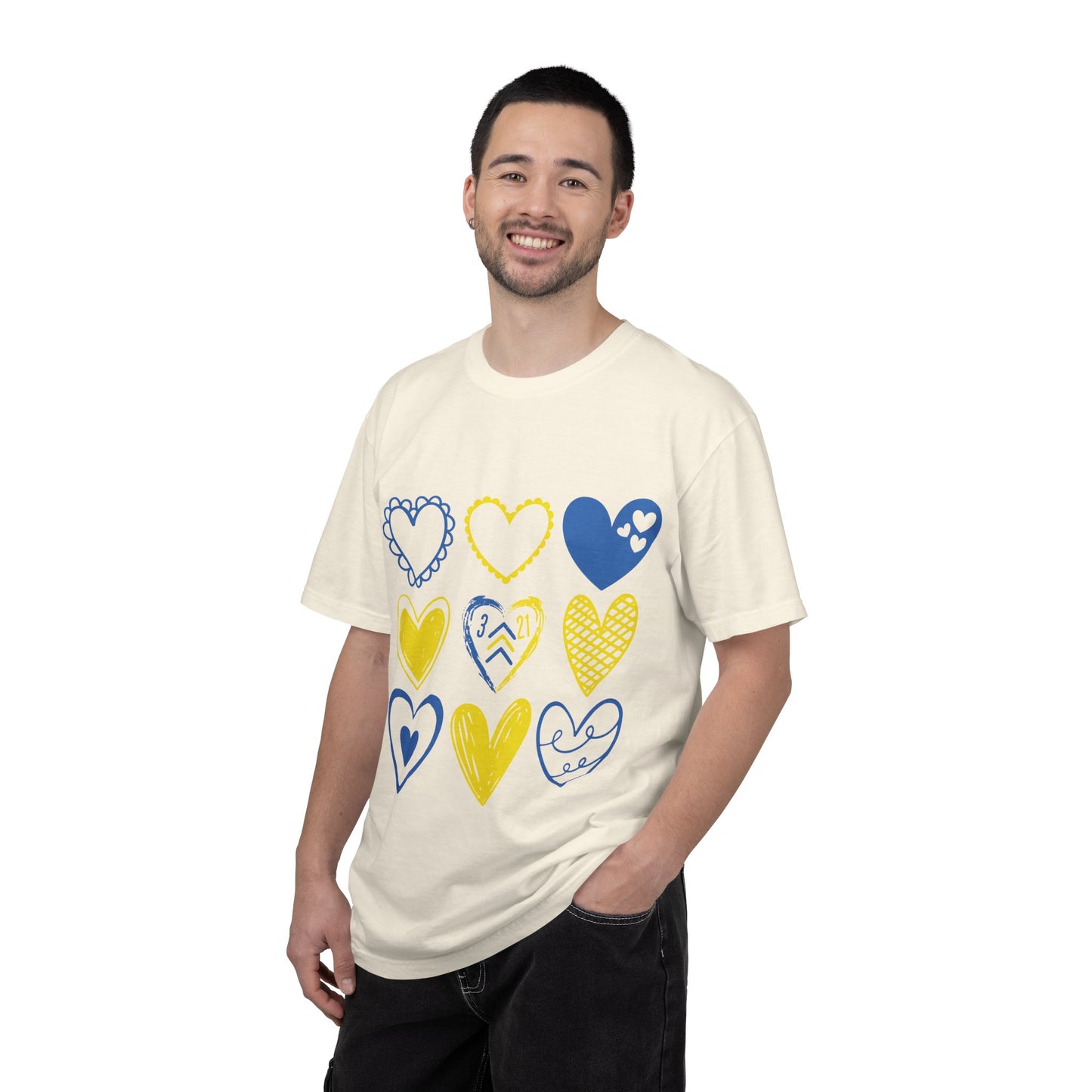 3:21 Heart Doodles Shirt  | Down Syndrome Awareness | Celebrate the Extra | World Down Syndrome Day