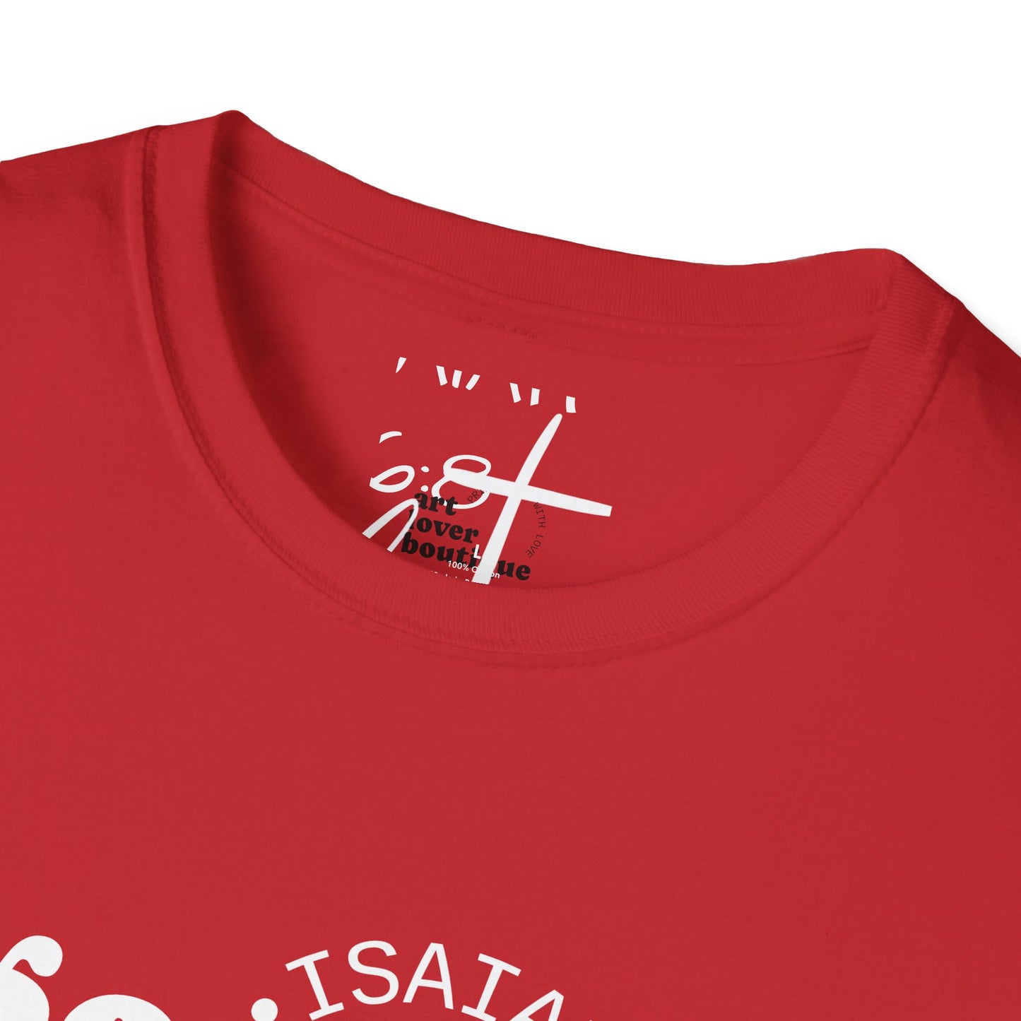 Go Send Answer Isaiah 6:8 T-Shirt | Mission Fundraiser Faith Tee | Christian Missions Shirt