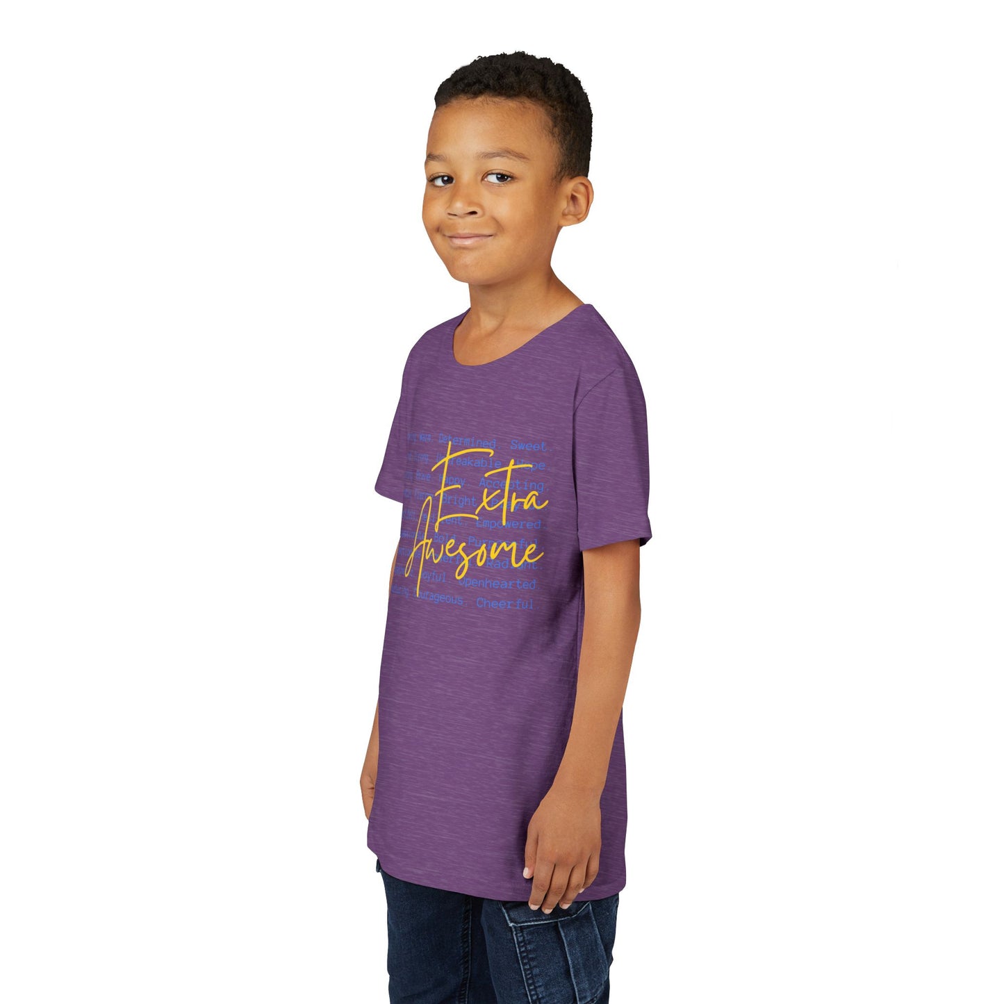 Extra Awesome 3:21 Youth Tee | Down Syndrome Awareness | Celebrate the Extra | World Down Syndrome Day