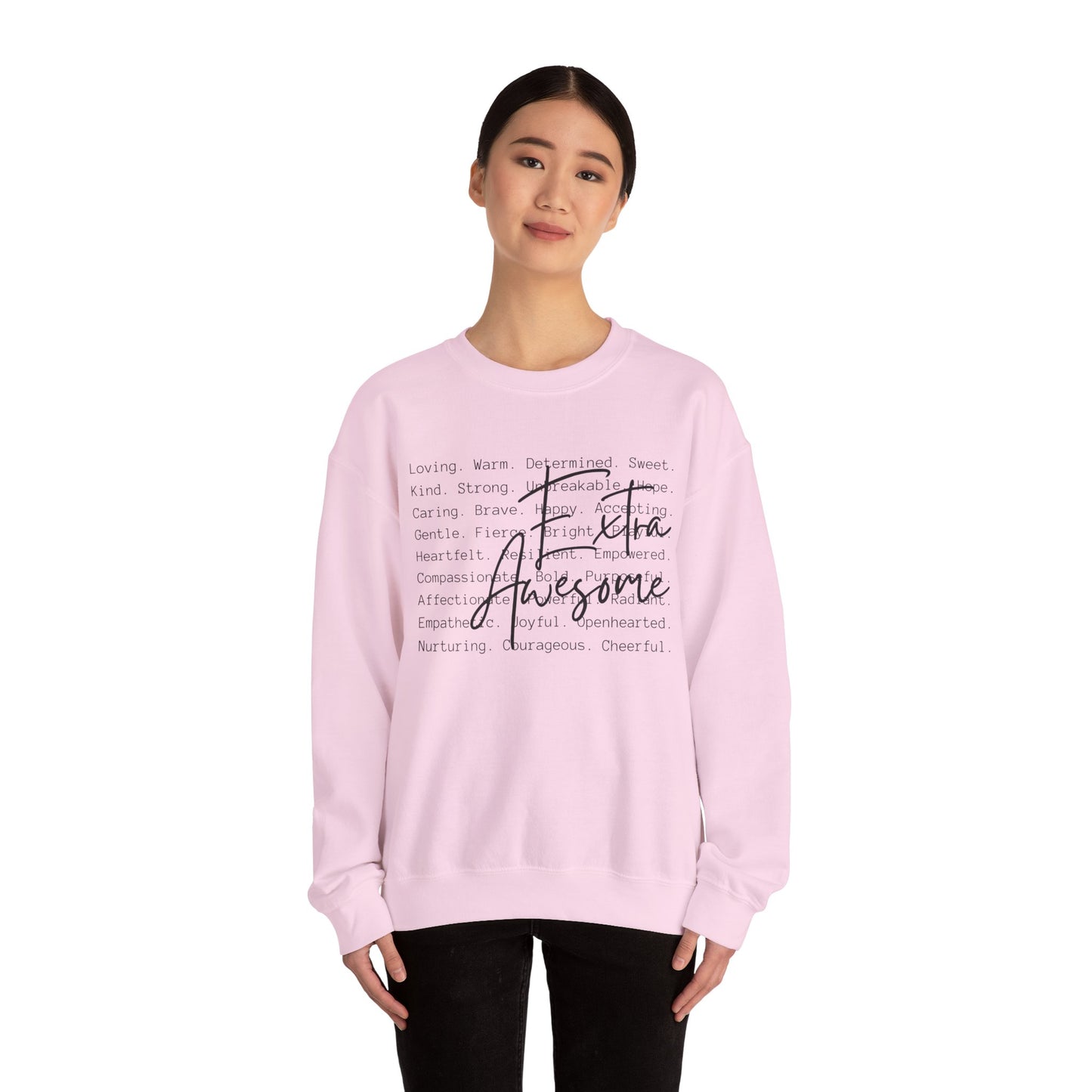 Extra Awesome Sweatshirt | Down Syndrome Awareness Crewneck | Celebrate the Extra