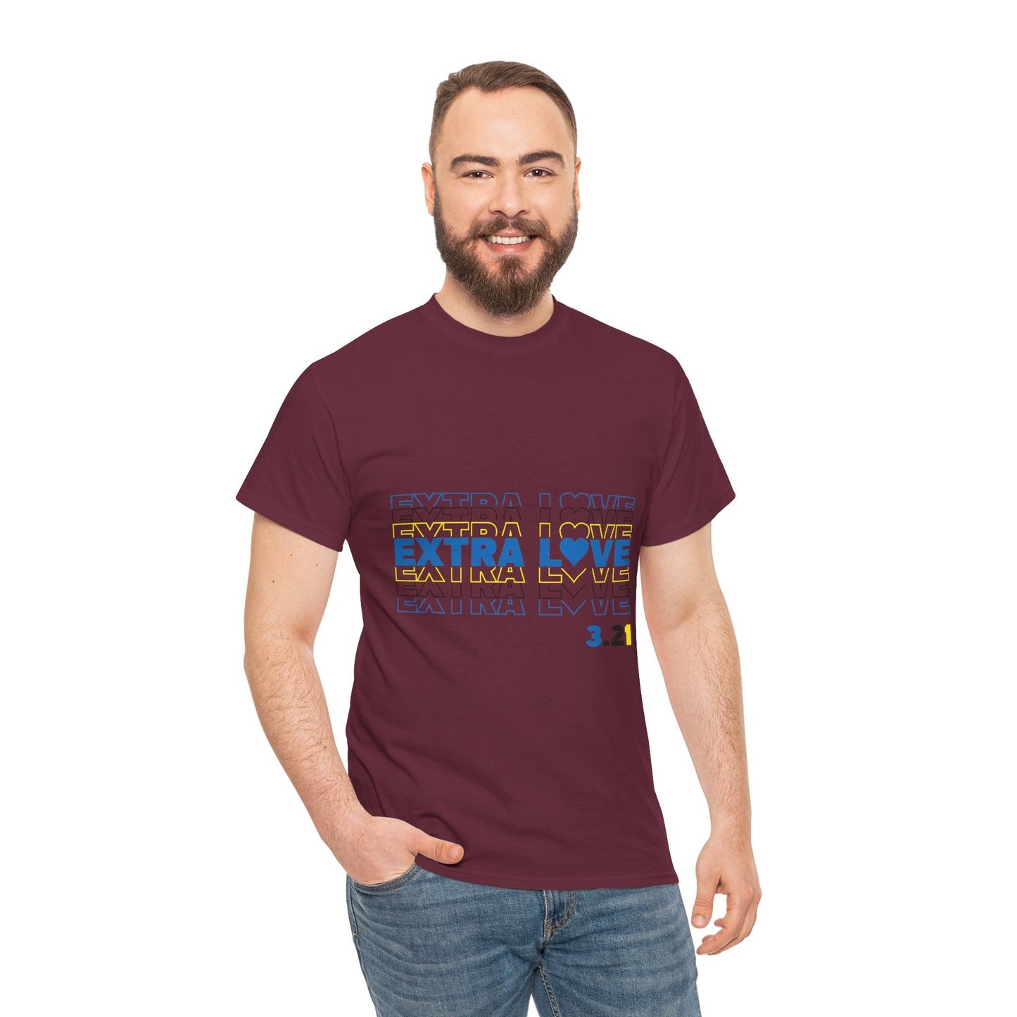 Extra Love 3:21 Tee | Down Syndrome Awareness | Celebrate the Extra | World Down Syndrome Day