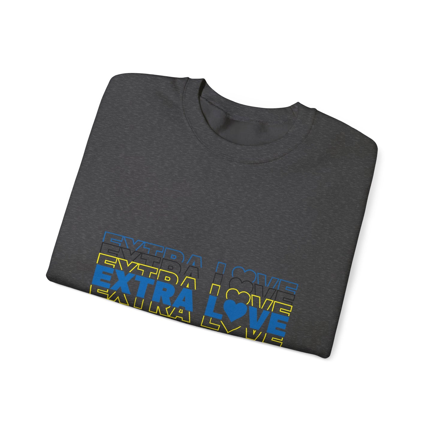 Extra Love 3:21 Sweatshirt | Down Syndrome Awareness Crewneck | Celebrate the Extra