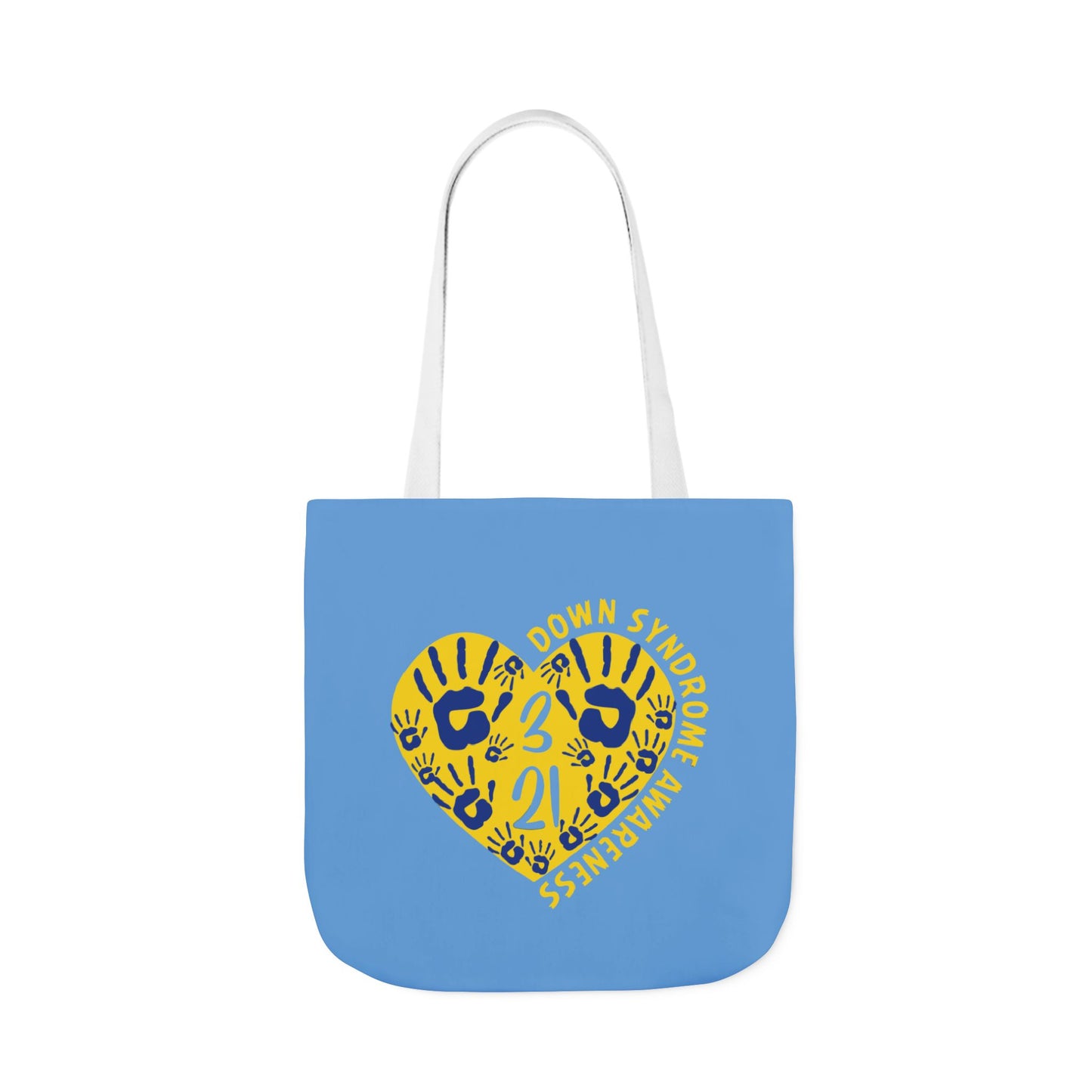 Celebrate the Extra Canvas Tote | Down Syndrome Awareness 3.21 | Trisomy 21 Bag | World Down Syndrome Day | Inclusion Tote with Color Strap Options