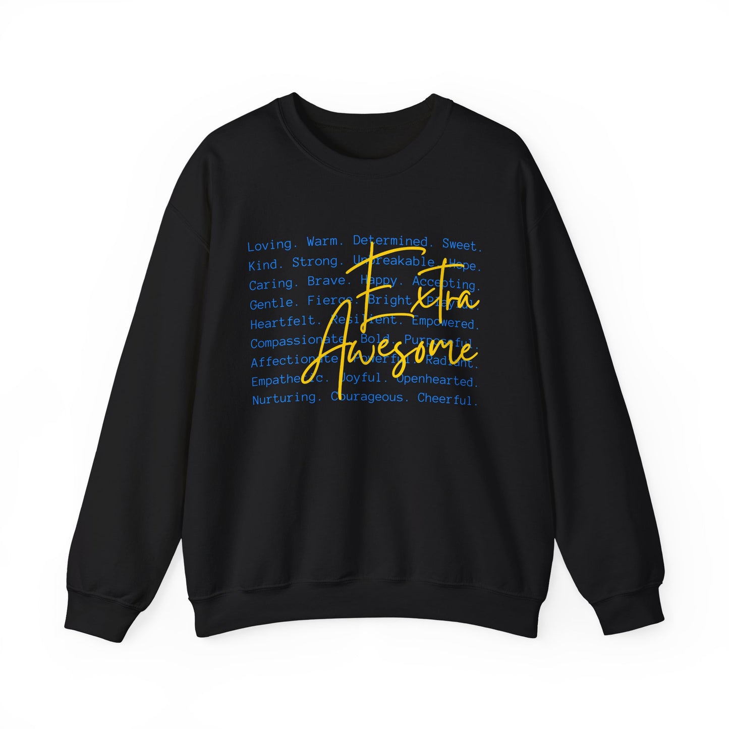 Extra Awesome Sweatshirt | Down Syndrome Awareness Crewneck | Celebrate the Extra