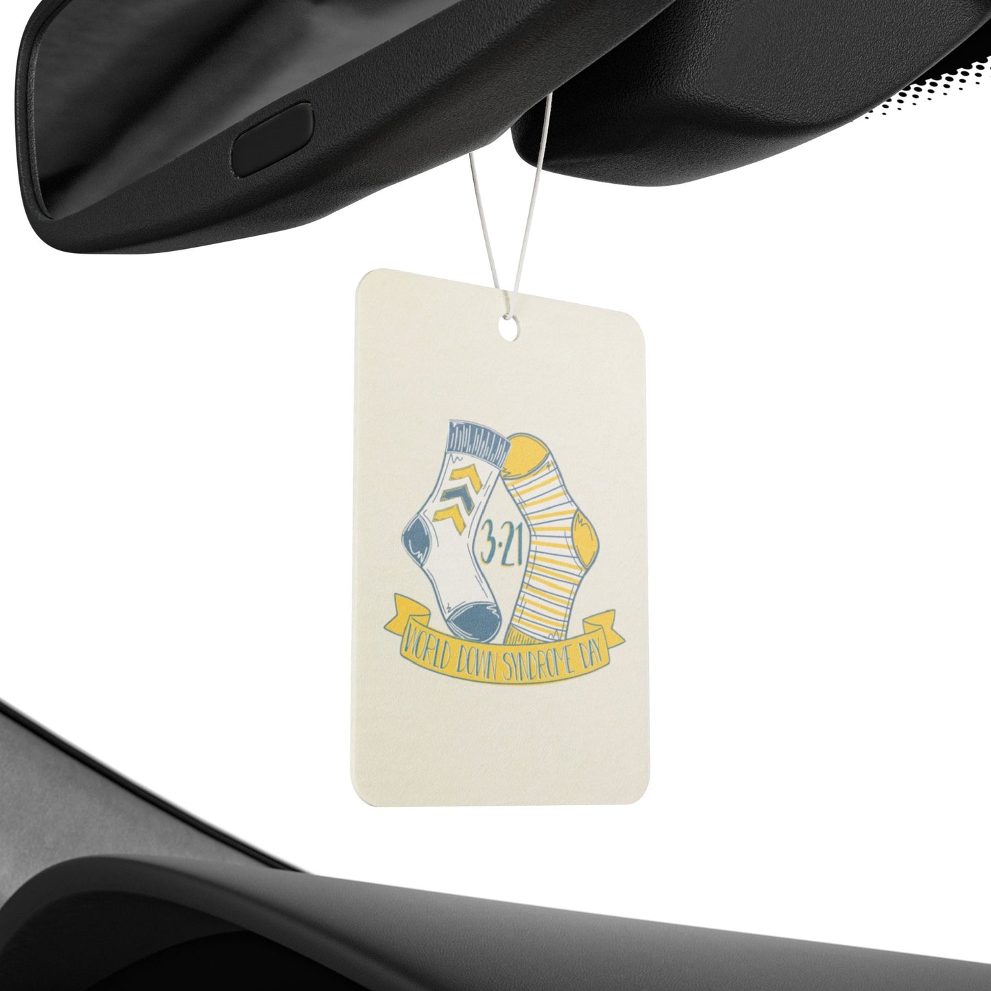 WDSD |Celebrate the Extra Car Air Freshener | Down Syndrome Awareness 3.21 | Trisomy 21 | World Down Syndrome Day | Inclusion & Advocacy Gift
