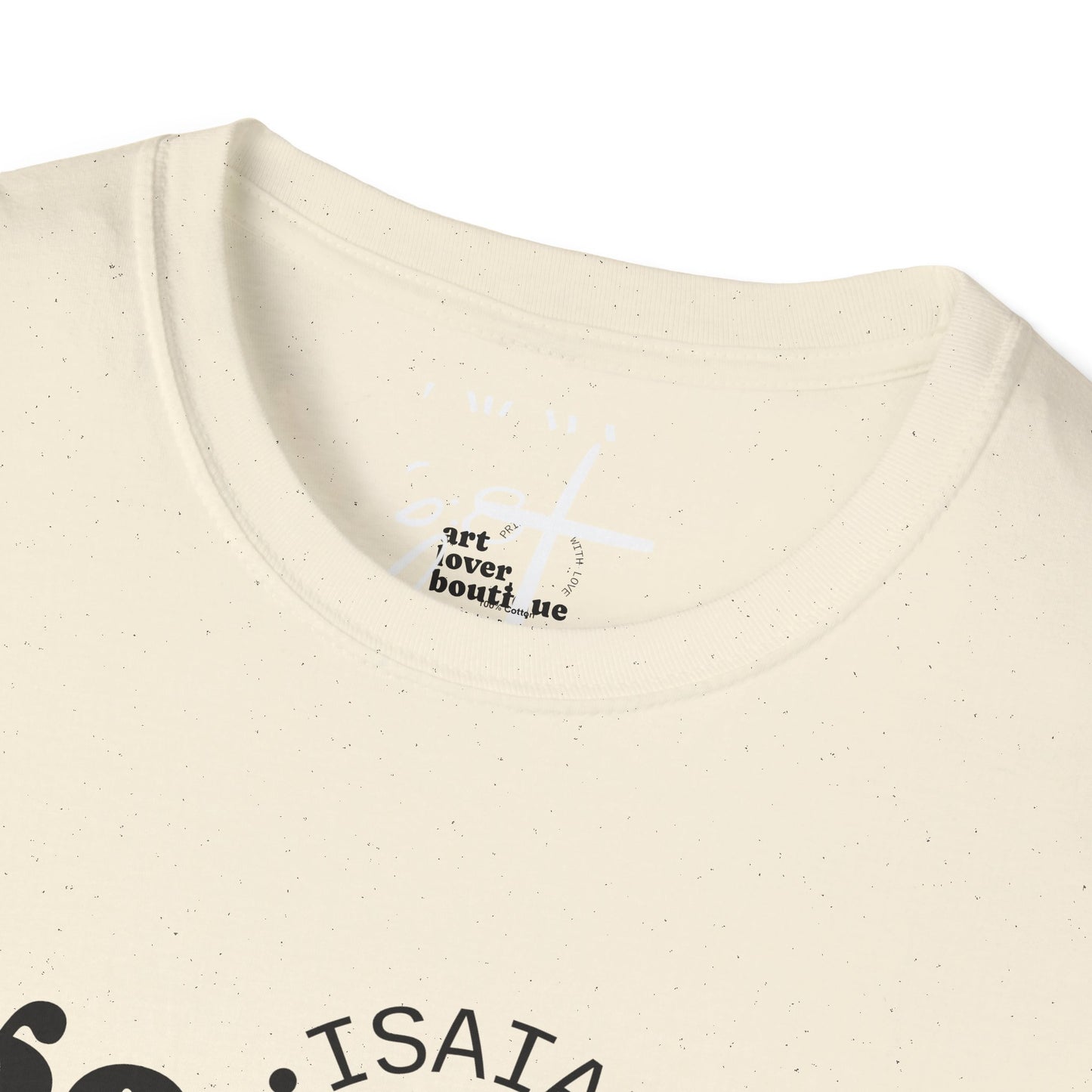 Go Send Answer Isaiah 6:8 Light Wash T-Shirt | Mission Fundraiser Faith Tee | Christian Missions Shirt