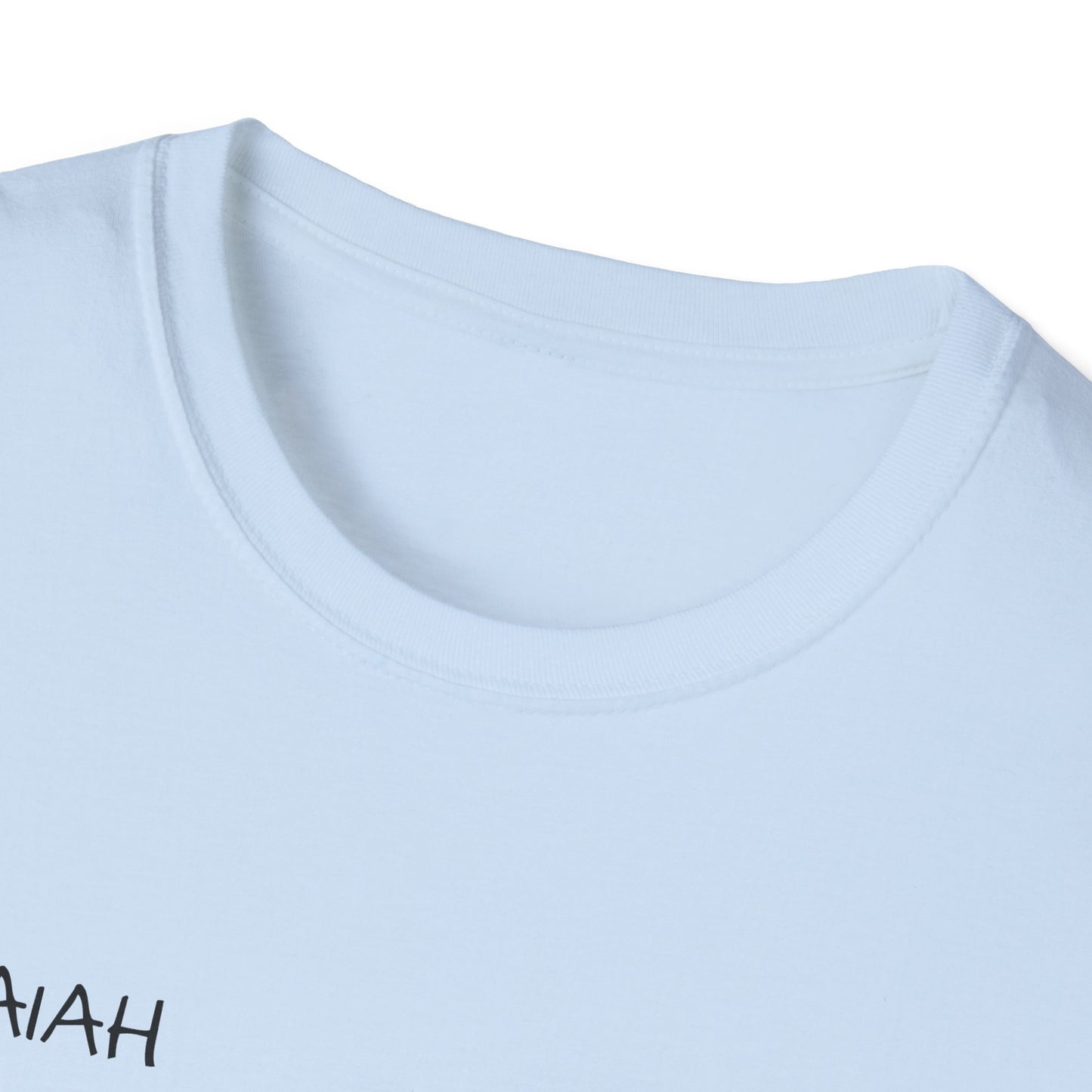 Send Them Isaiah 6:8 T-Shirt (Light Wash)| Mission Fundraiser Faith Tee | Christian Missions Shirt