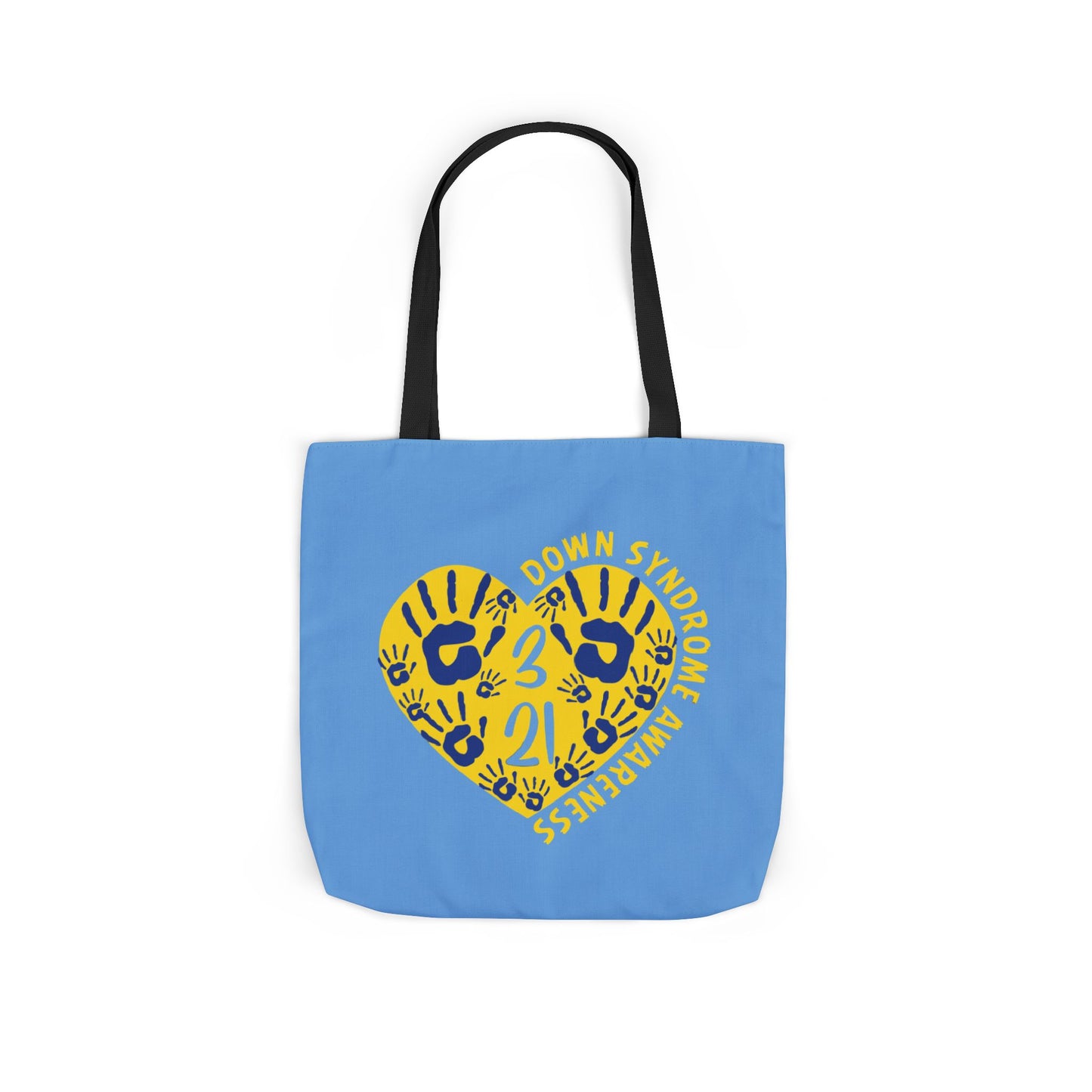 Celebrate the Extra Canvas Tote | Down Syndrome Awareness 3.21 | Trisomy 21 Bag | World Down Syndrome Day | Inclusion Tote with Color Strap Options