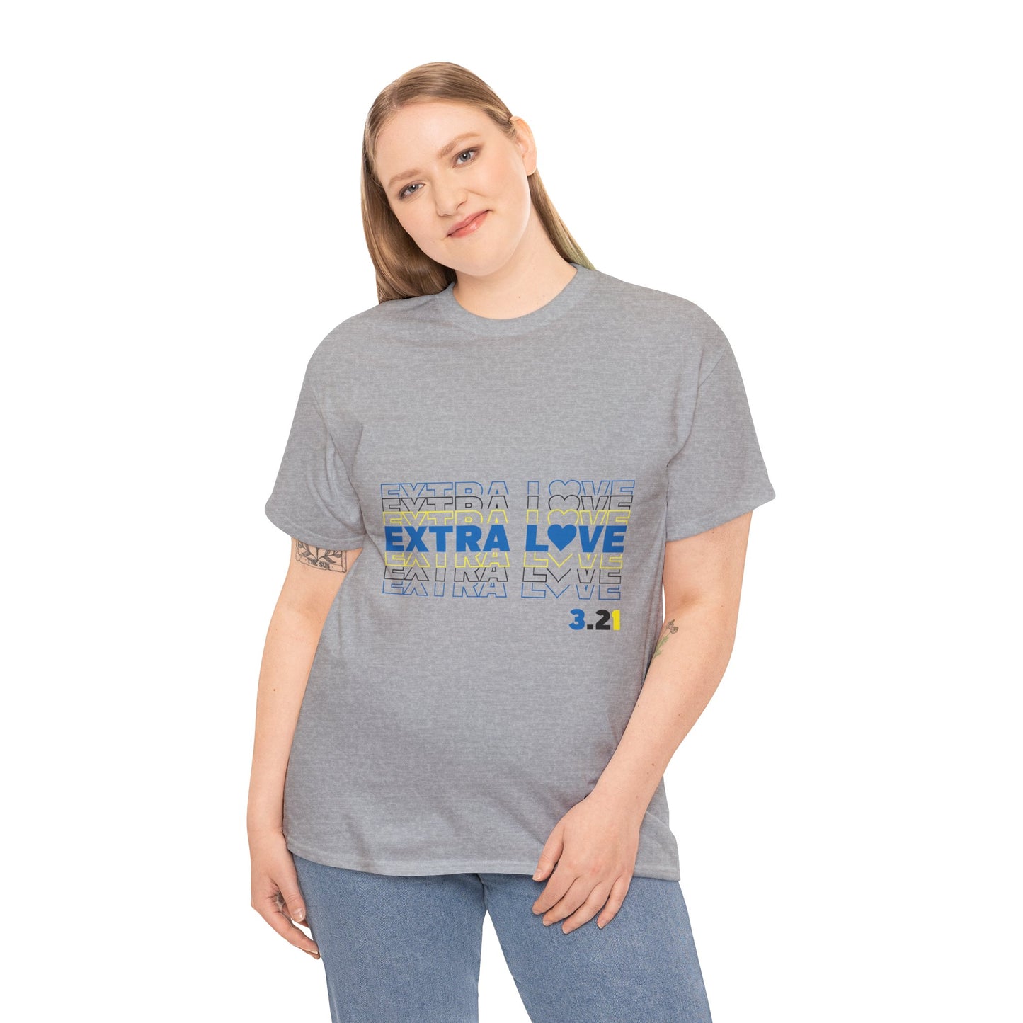 Extra Love 3:21 Tee | Down Syndrome Awareness | Celebrate the Extra | World Down Syndrome Day