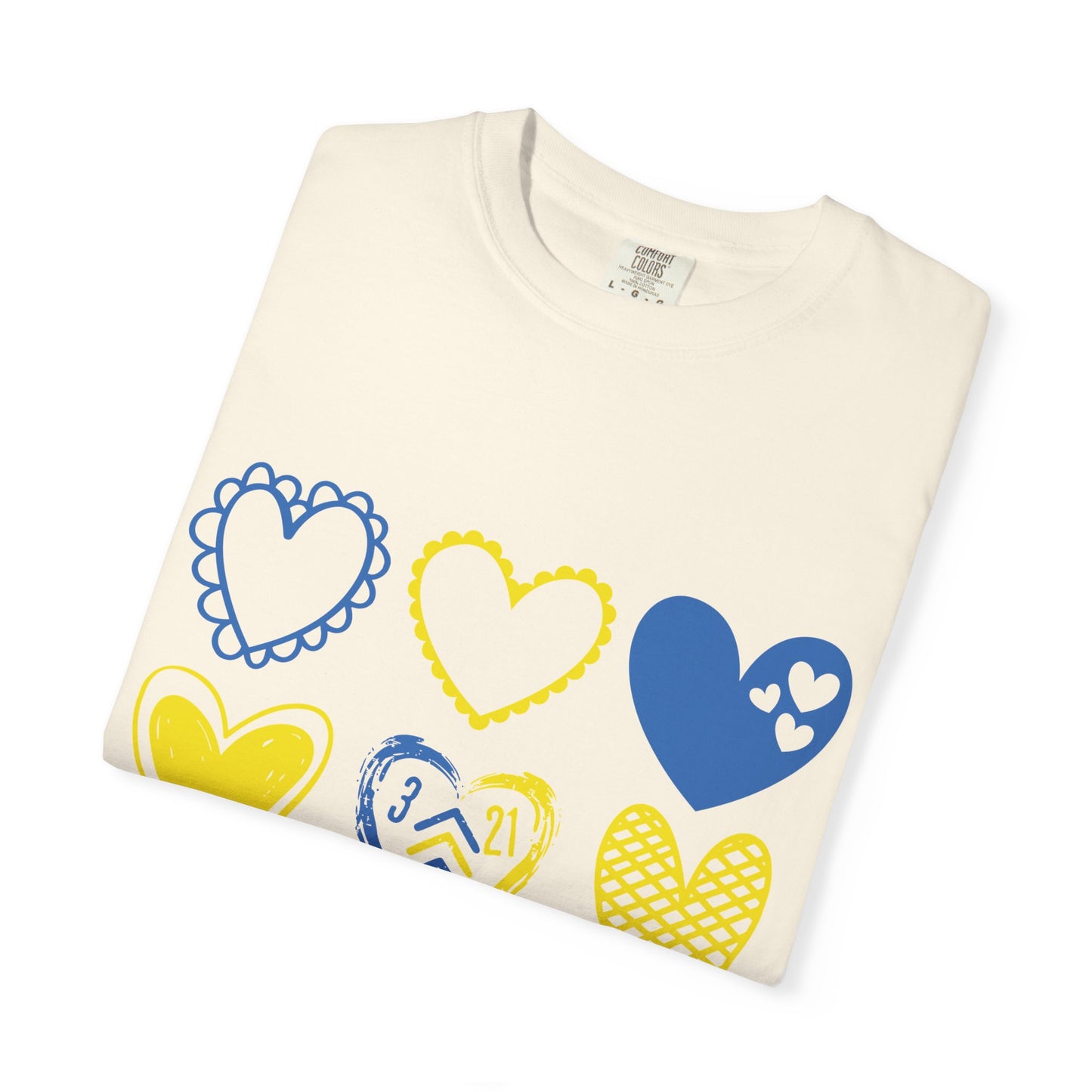 3:21 Heart Doodles Shirt  | Down Syndrome Awareness | Celebrate the Extra | World Down Syndrome Day
