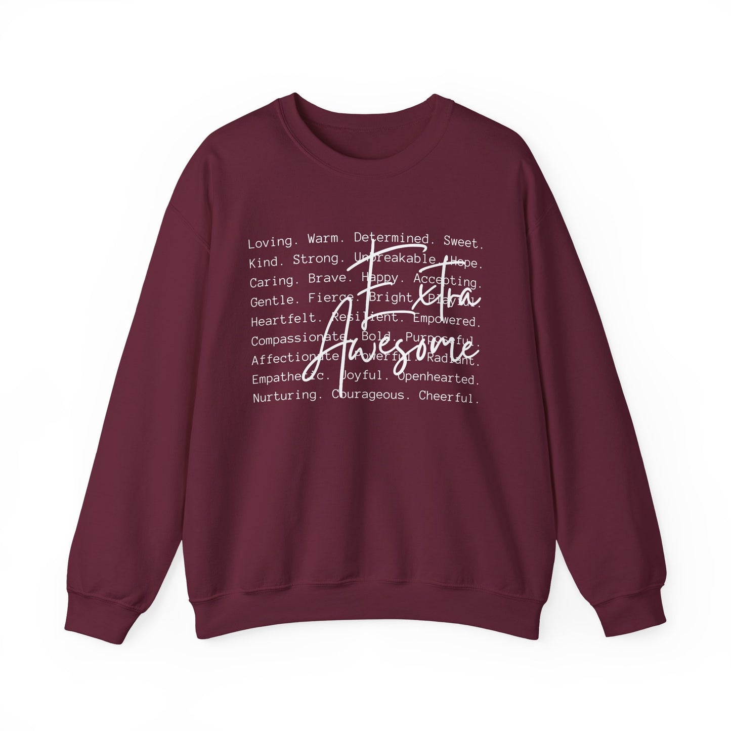 Extra Awesome Sweatshirt | Down Syndrome Awareness Crewneck | Celebrate the Extra