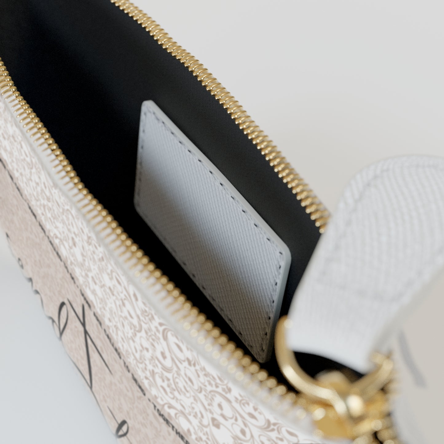 Send Them Mini Clutch Floral Design | Isaiah 6:8 Faith Wristlet | Mission Fundraiser Accessory