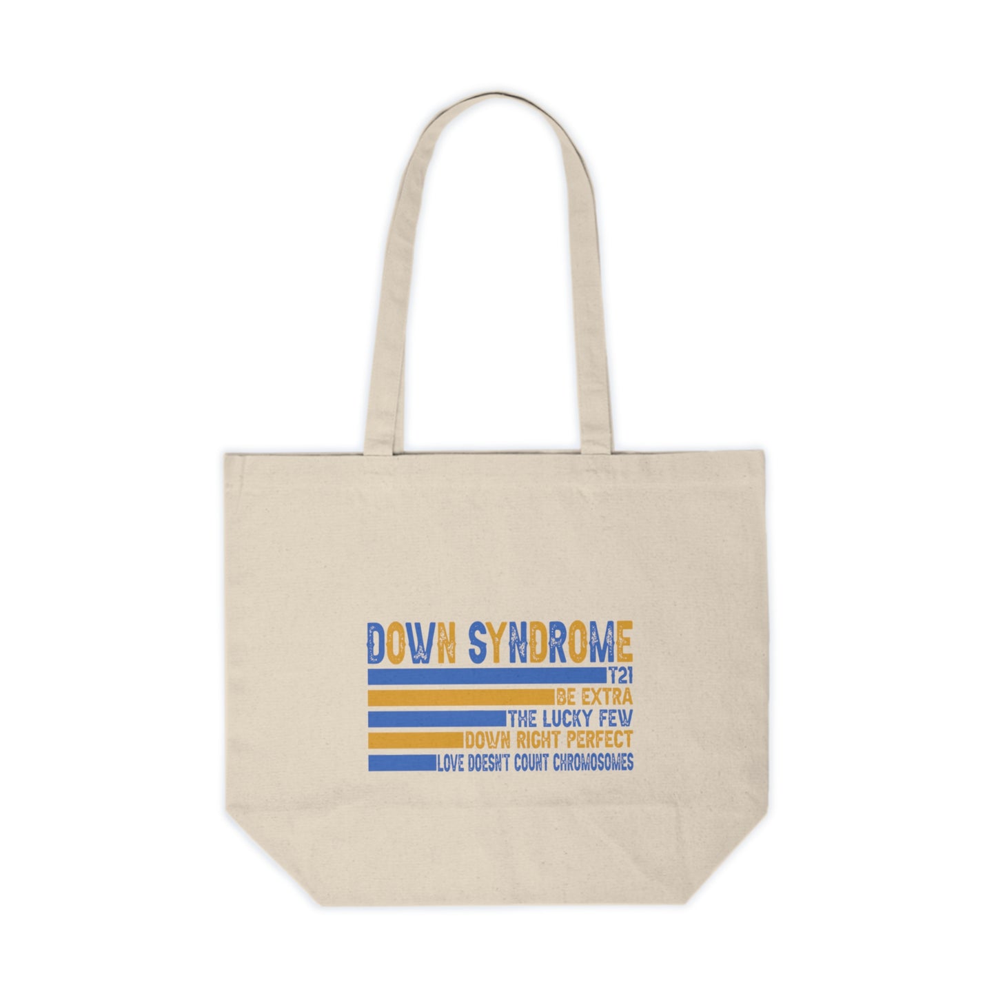 Down Syndrome Love Tote | Lucky Few Trisomy 21 Bag | Celebrate the Extra | T21 Awareness | Inclusion & Acceptance Gift.
