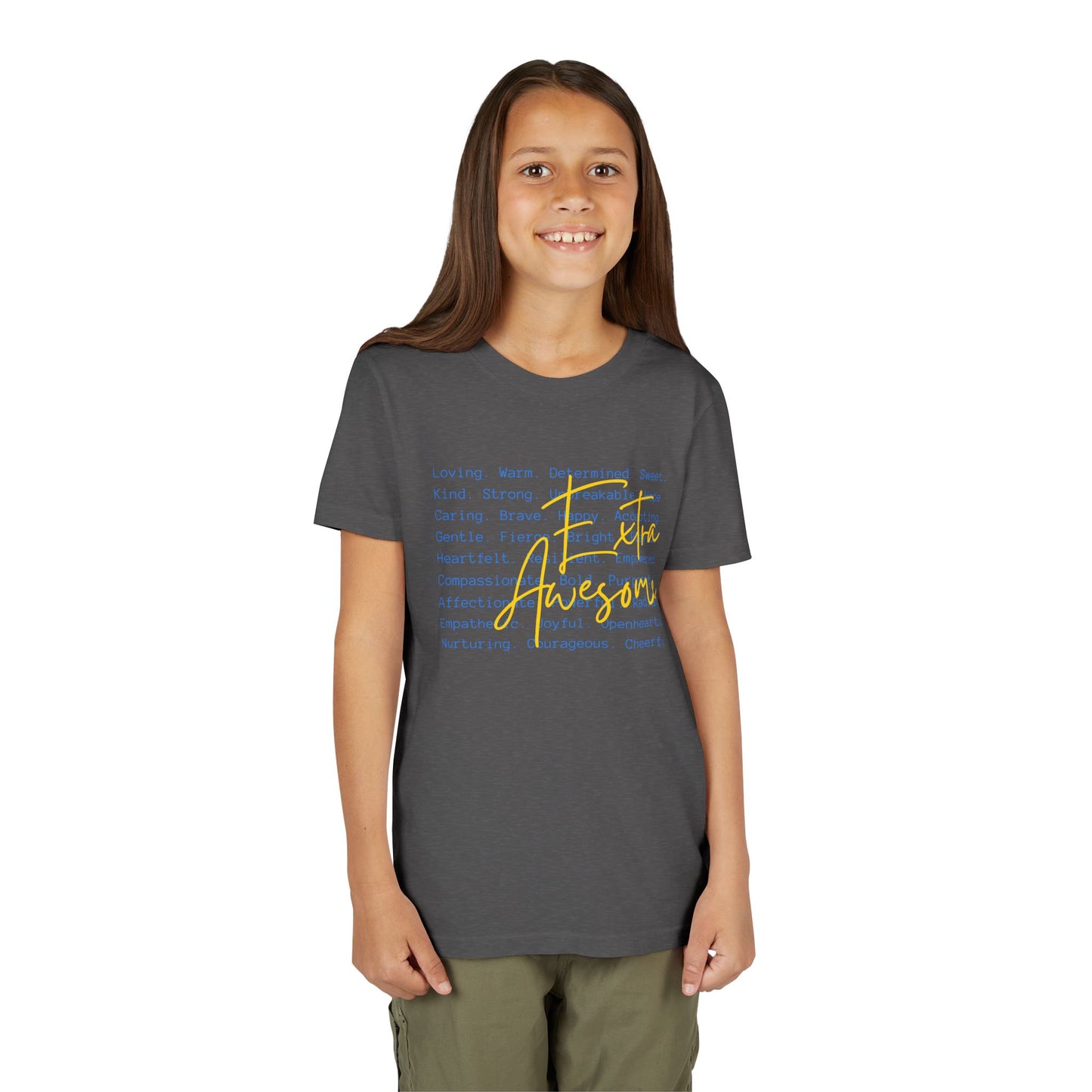 Extra Awesome 3:21 Youth Tee | Down Syndrome Awareness | Celebrate the Extra | World Down Syndrome Day