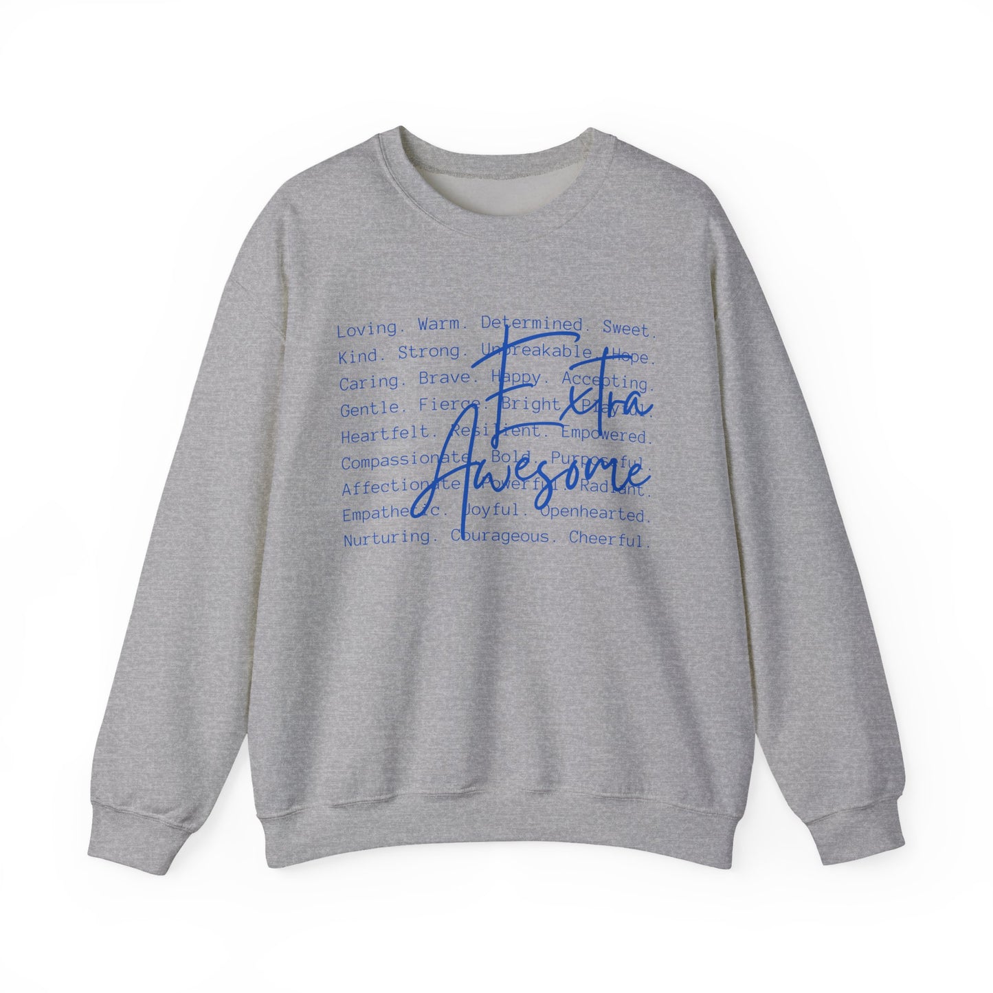 Extra Awesome Sweatshirt | Down Syndrome Awareness Crewneck | Celebrate the Extra