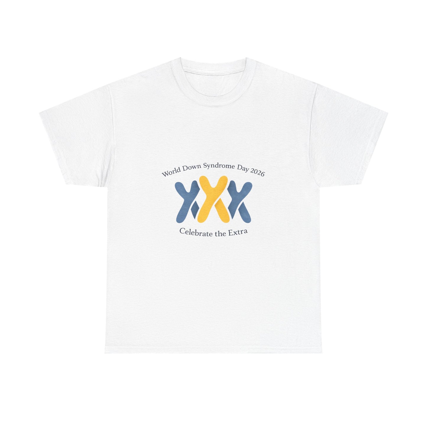 World Down Syndrome Day T-Shirt — "Celebrate the Extra"