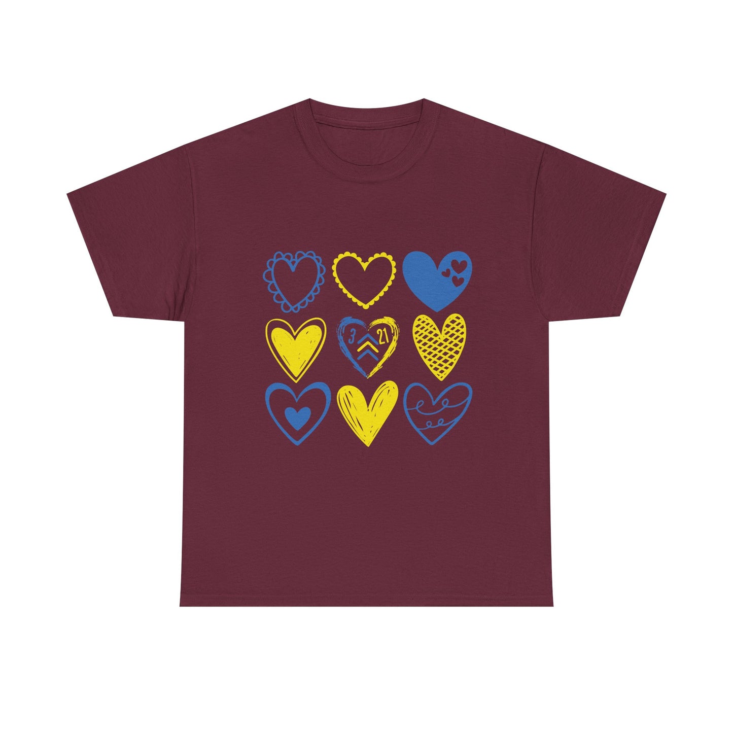 3:21 Heart Doodles Tee | Down Syndrome Awareness | Celebrate the Extra | World Down Syndrome Day