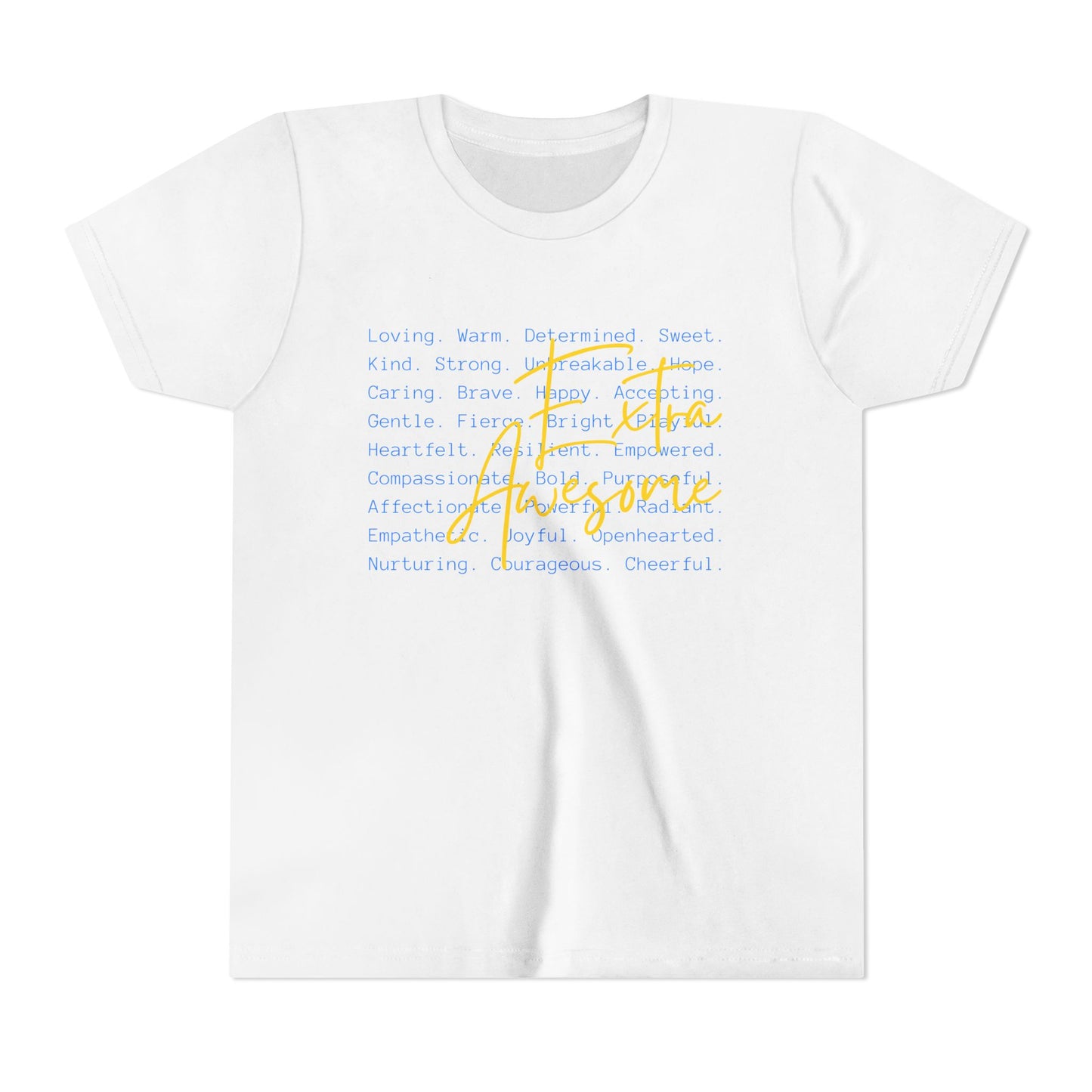 Extra Awesome 3:21 Youth Tee | Down Syndrome Awareness | Celebrate the Extra | World Down Syndrome Day