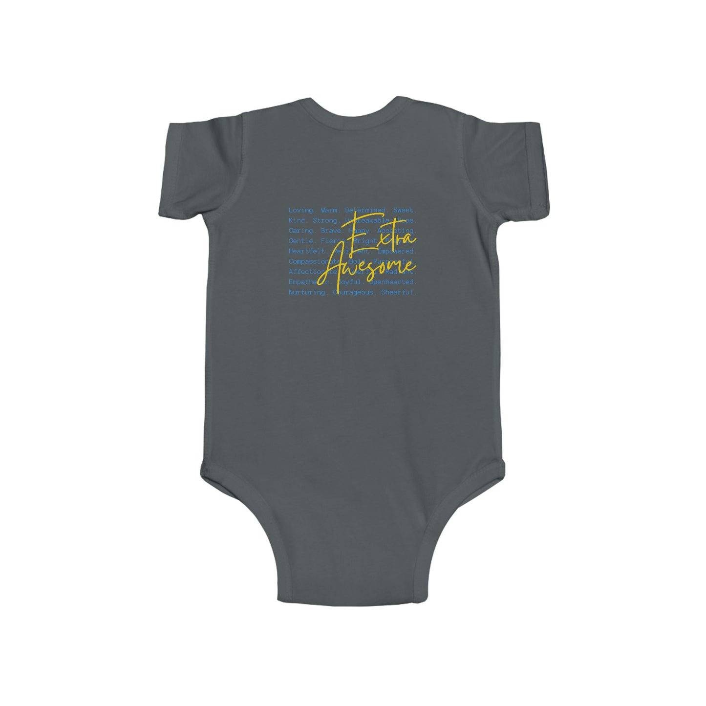Extra Awesome Infant Onesie | Down Syndrome Awareness | Celebrate the Extra | World Down Syndrome Day