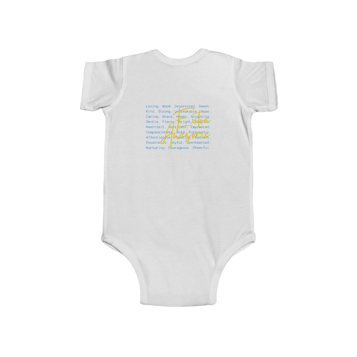 Extra Awesome Infant Onesie | Down Syndrome Awareness | Celebrate the Extra | World Down Syndrome Day
