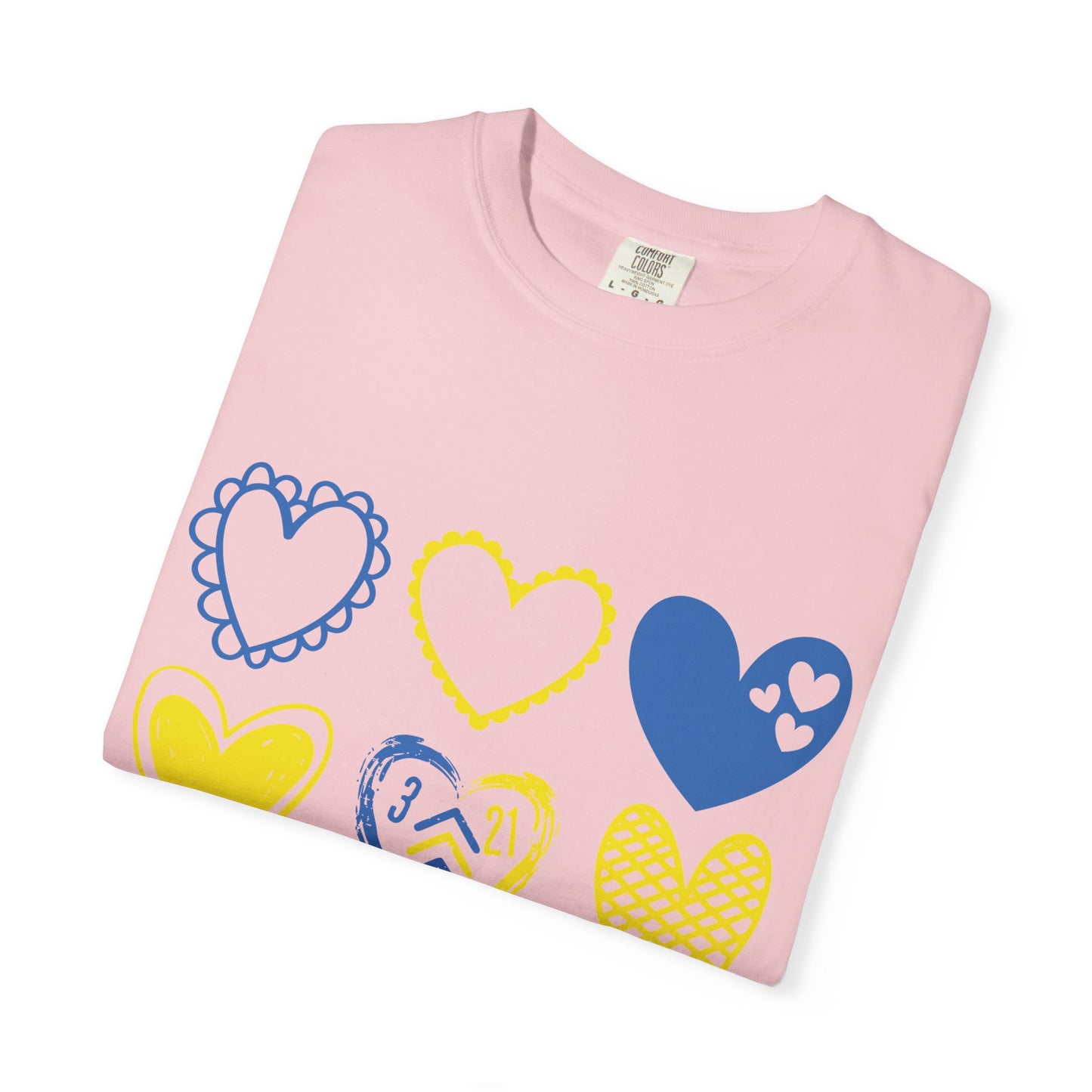3:21 Heart Doodles Shirt  | Down Syndrome Awareness | Celebrate the Extra | World Down Syndrome Day