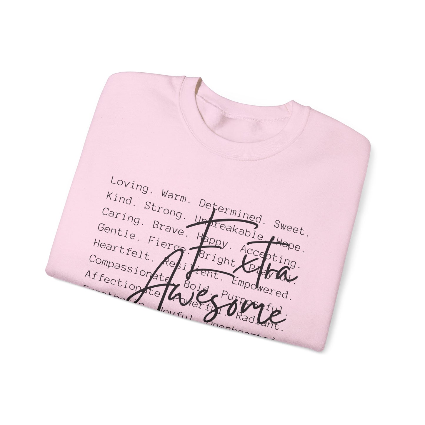 Extra Awesome Sweatshirt | Down Syndrome Awareness Crewneck | Celebrate the Extra