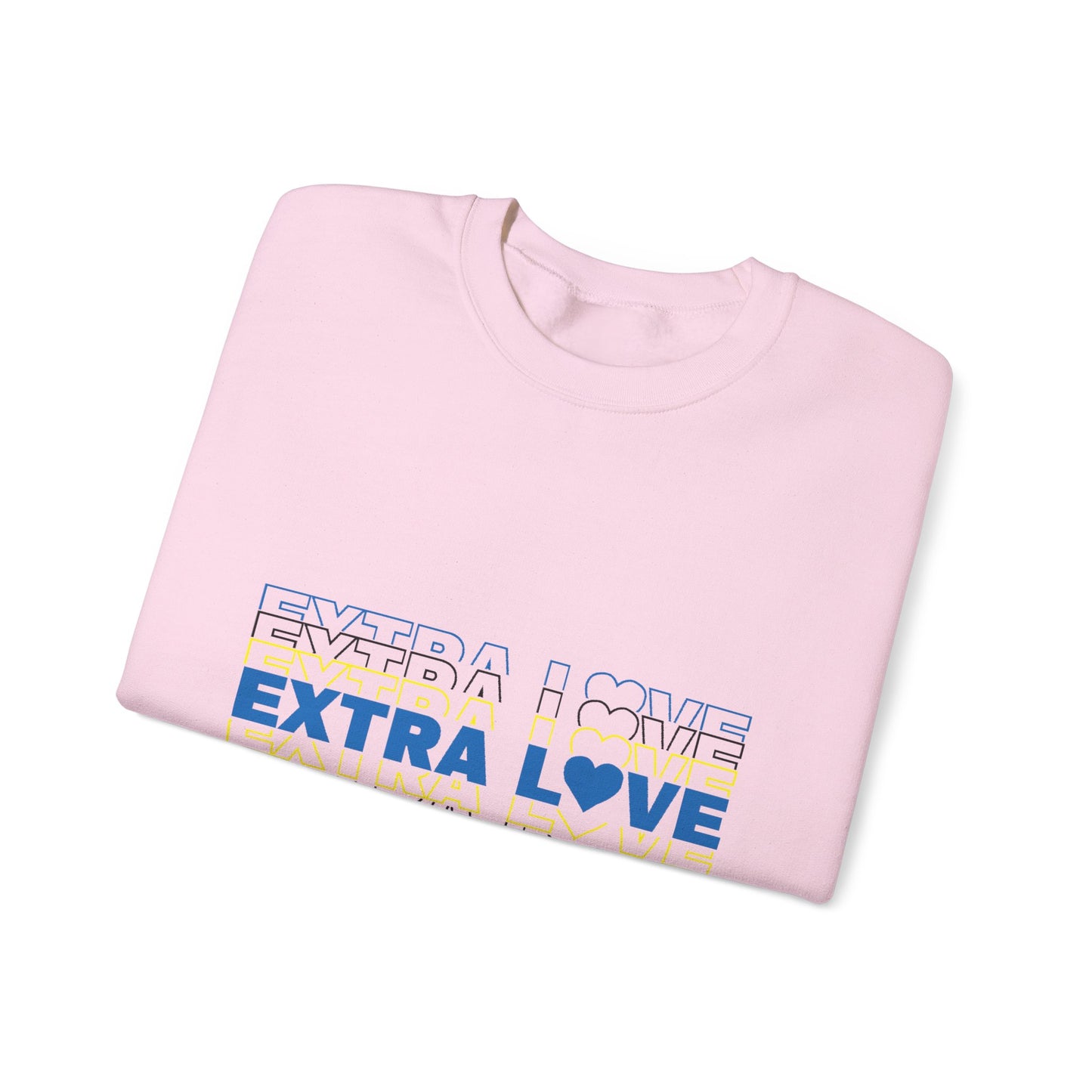 Extra Love 3:21 Sweatshirt | Down Syndrome Awareness Crewneck | Celebrate the Extra