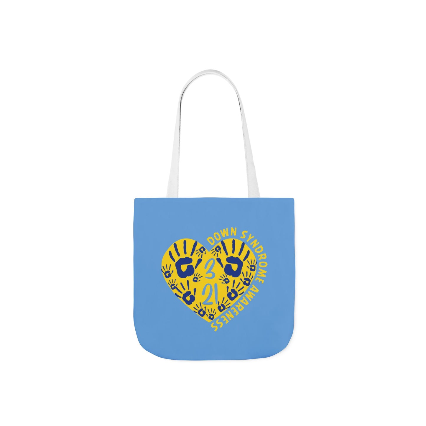 Celebrate the Extra Canvas Tote | Down Syndrome Awareness 3.21 | Trisomy 21 Bag | World Down Syndrome Day | Inclusion Tote with Color Strap Options