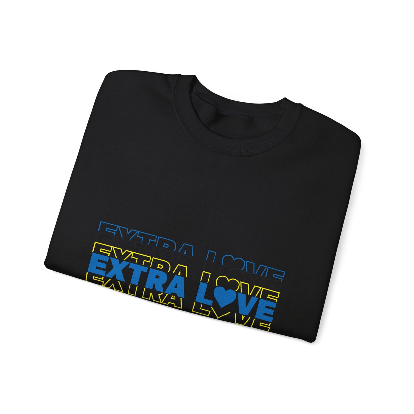 Extra Love 3:21 Sweatshirt | Down Syndrome Awareness Crewneck | Celebrate the Extra