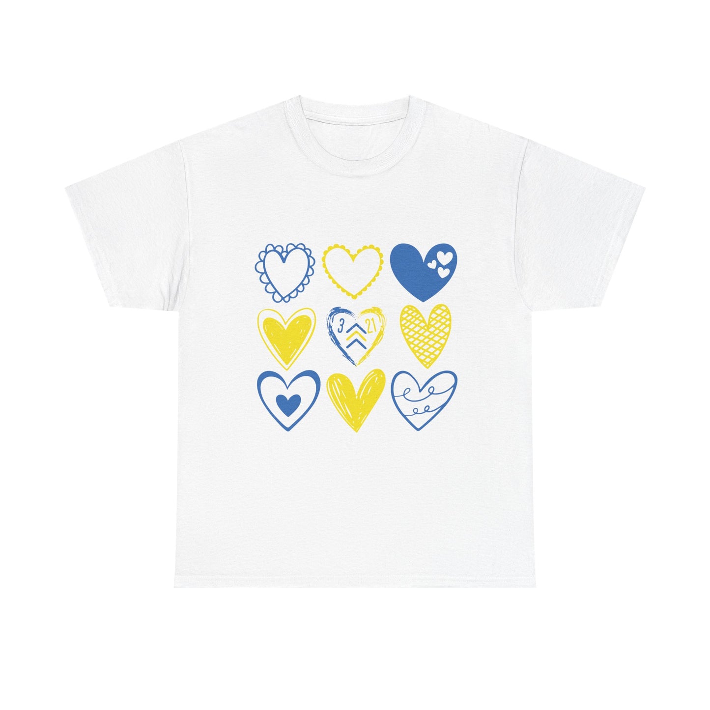 3:21 Heart Doodles Tee | Down Syndrome Awareness | Celebrate the Extra | World Down Syndrome Day