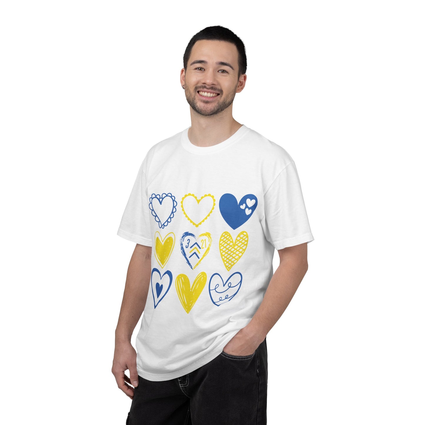3:21 Heart Doodles Shirt  | Down Syndrome Awareness | Celebrate the Extra | World Down Syndrome Day