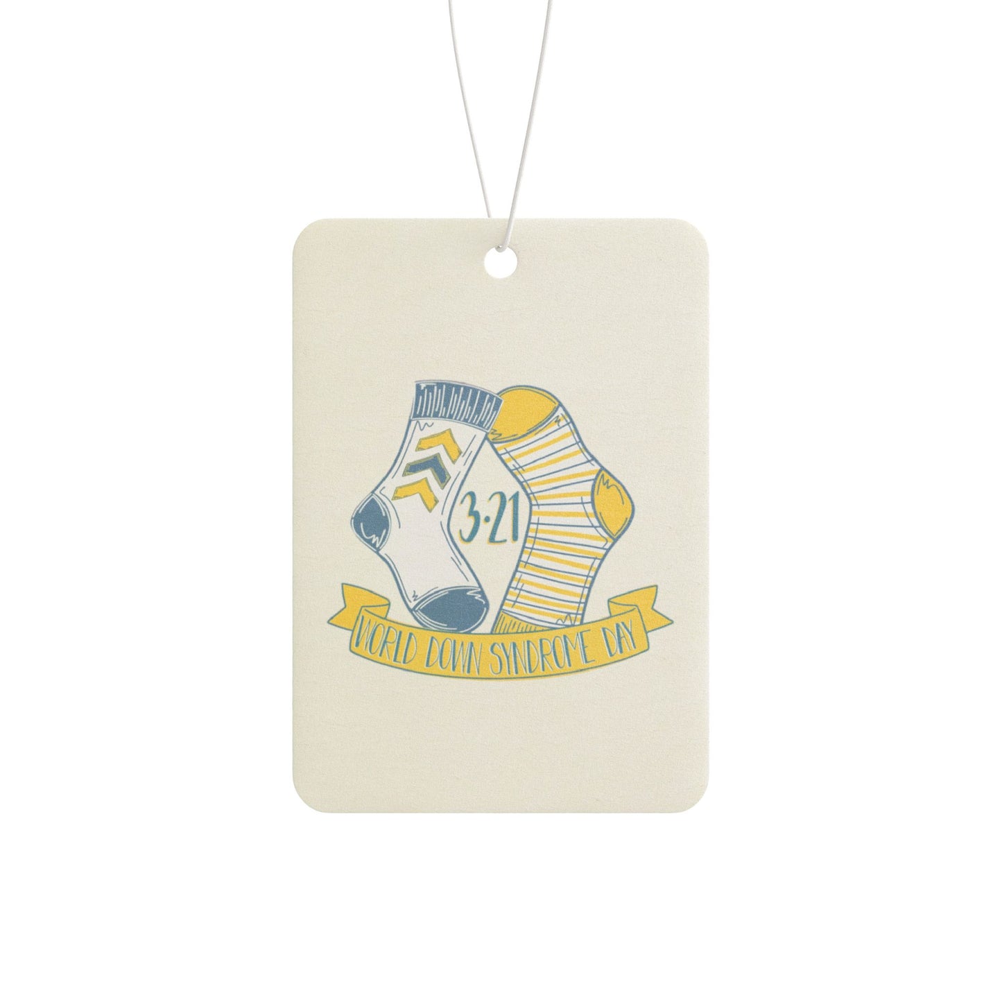 WDSD |Celebrate the Extra Car Air Freshener | Down Syndrome Awareness 3.21 | Trisomy 21 | World Down Syndrome Day | Inclusion & Advocacy Gift