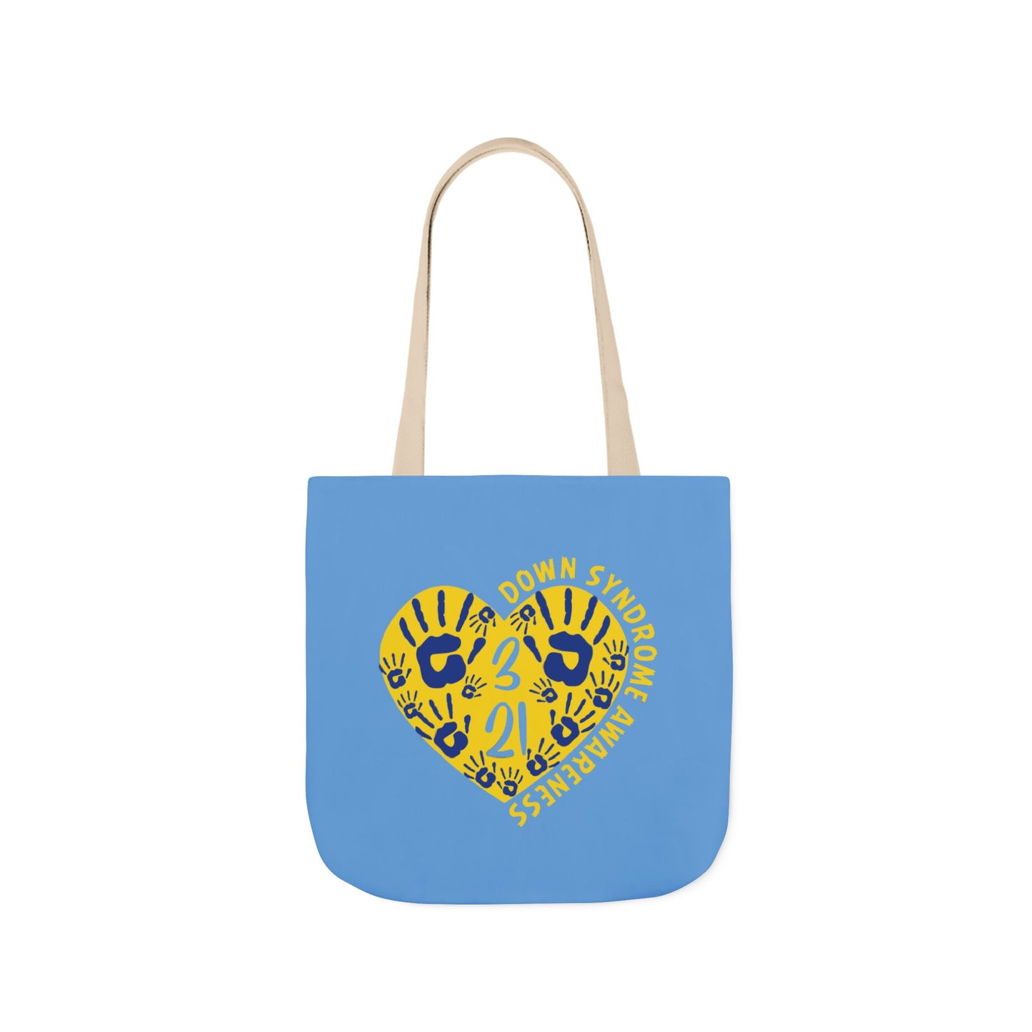 Celebrate the Extra Canvas Tote | Down Syndrome Awareness 3.21 | Trisomy 21 Bag | World Down Syndrome Day | Inclusion Tote with Color Strap Options