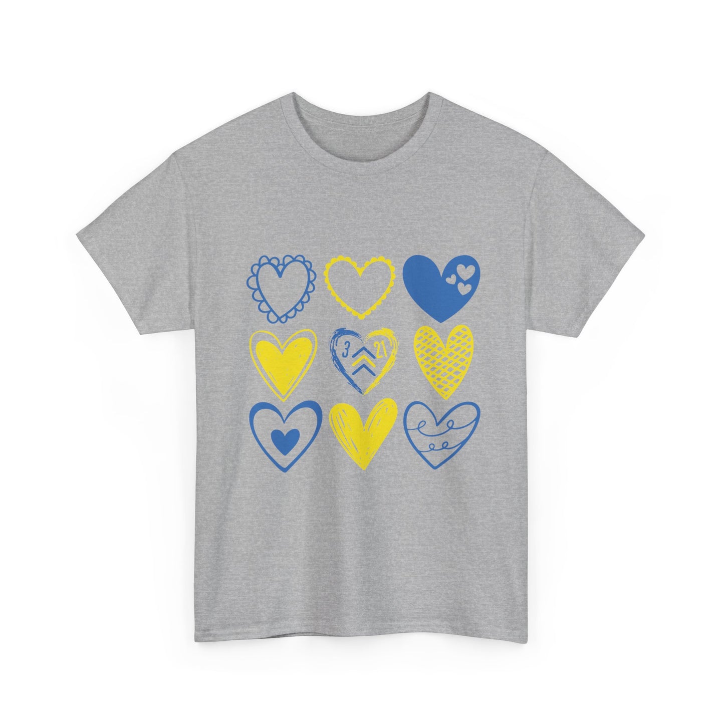 3:21 Heart Doodles Tee | Down Syndrome Awareness | Celebrate the Extra | World Down Syndrome Day