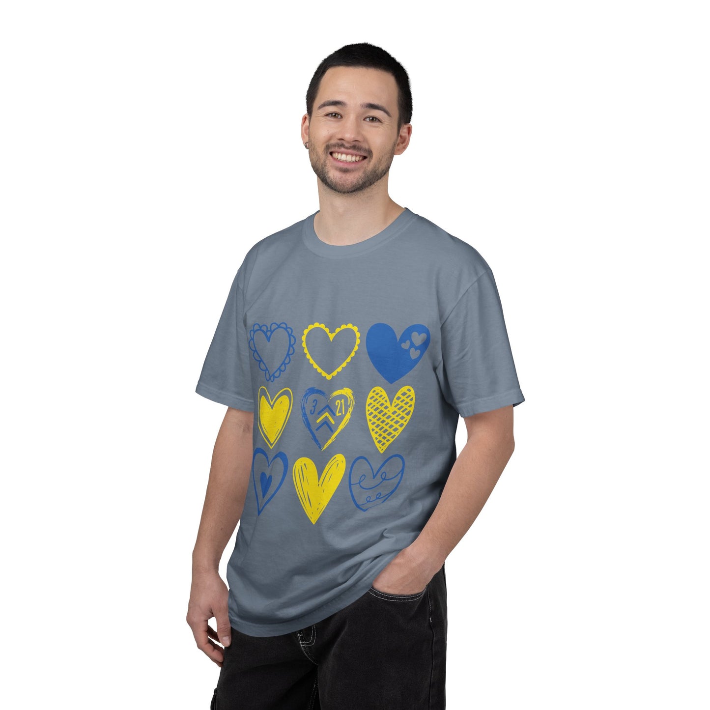 3:21 Heart Doodles Shirt  | Down Syndrome Awareness | Celebrate the Extra | World Down Syndrome Day