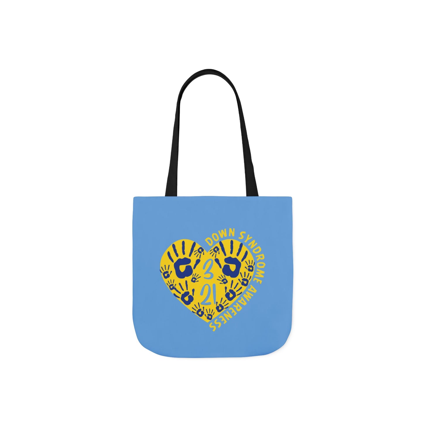 Celebrate the Extra Canvas Tote | Down Syndrome Awareness 3.21 | Trisomy 21 Bag | World Down Syndrome Day | Inclusion Tote with Color Strap Options