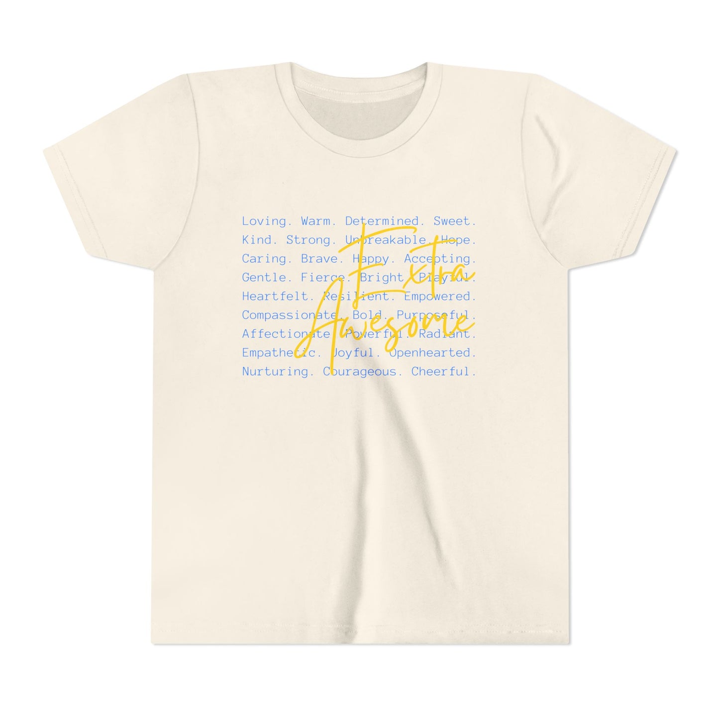 Extra Awesome 3:21 Youth Tee | Down Syndrome Awareness | Celebrate the Extra | World Down Syndrome Day