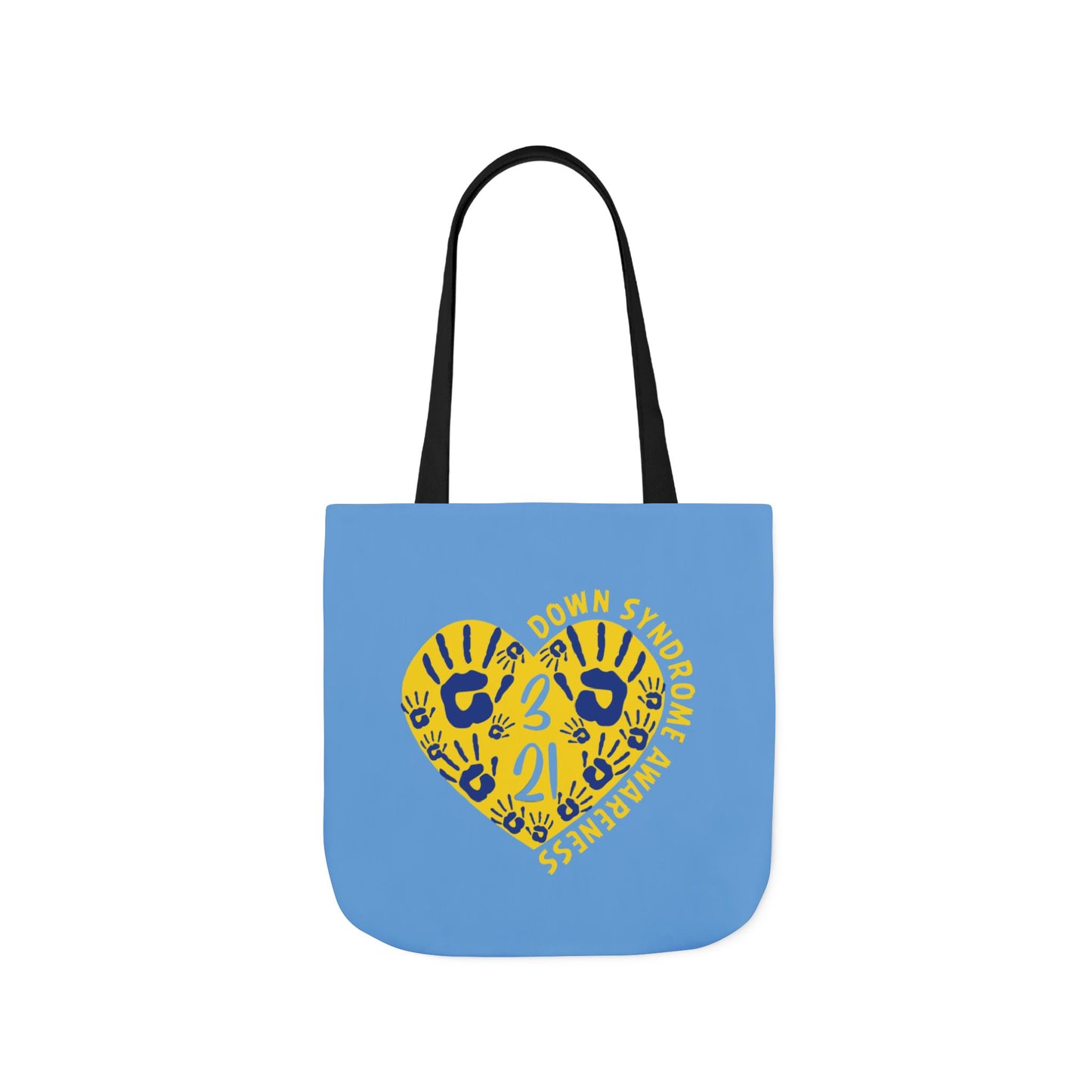 Celebrate the Extra Canvas Tote | Down Syndrome Awareness 3.21 | Trisomy 21 Bag | World Down Syndrome Day | Inclusion Tote with Color Strap Options