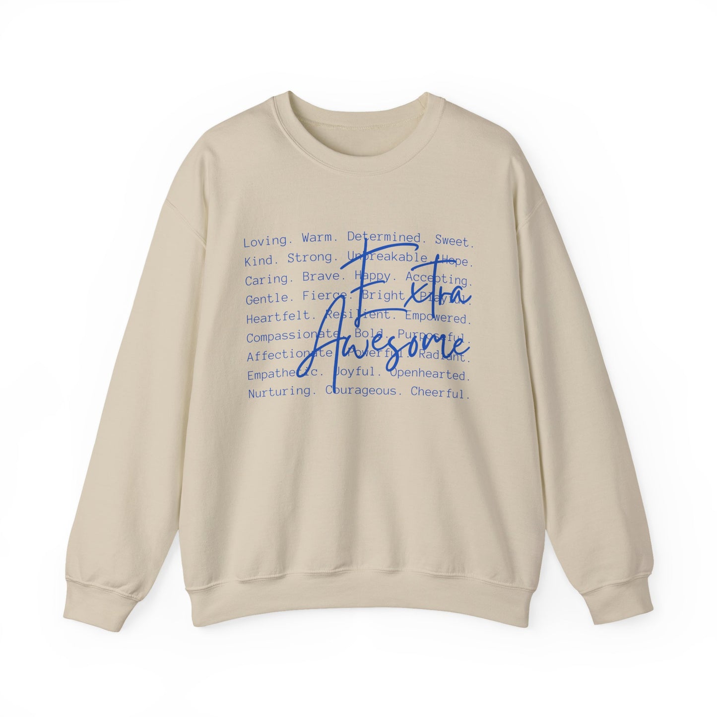 Extra Awesome Sweatshirt | Down Syndrome Awareness Crewneck | Celebrate the Extra