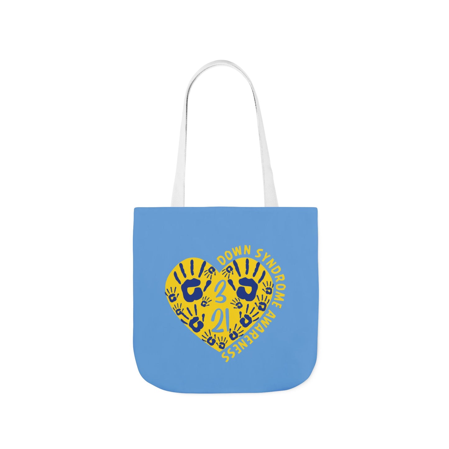 Celebrate the Extra Canvas Tote | Down Syndrome Awareness 3.21 | Trisomy 21 Bag | World Down Syndrome Day | Inclusion Tote with Color Strap Options